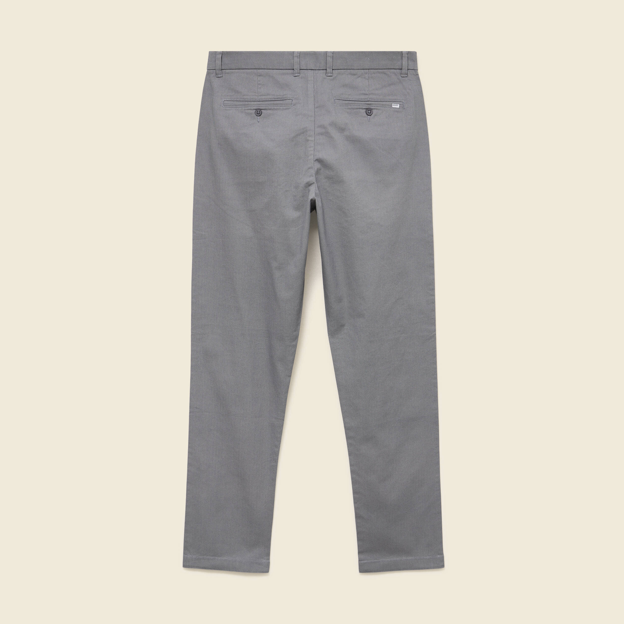Pantalon regular longueur 32 gris homme