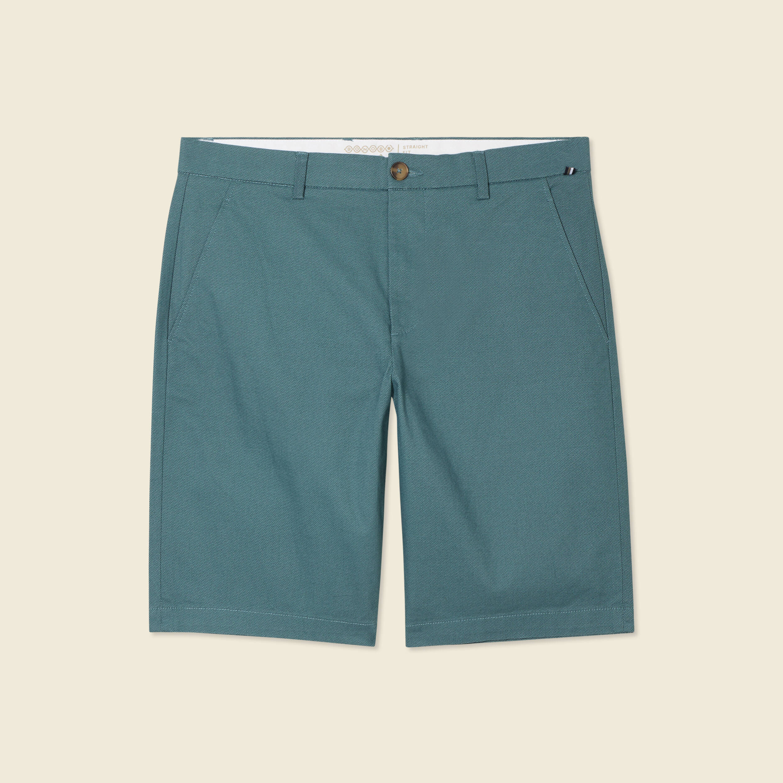 Short vert fonc&eacute; homme