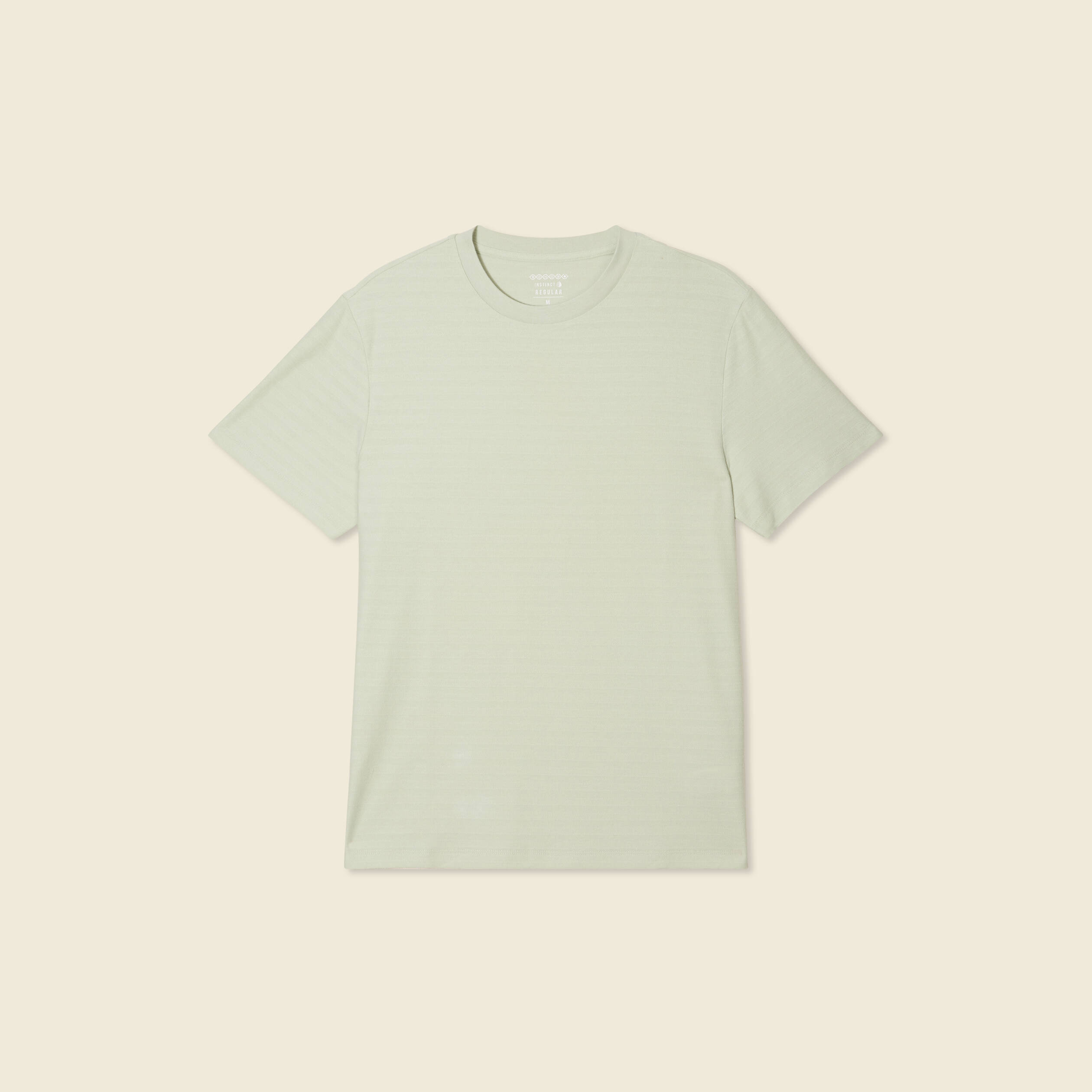 T-shirt manches courtes vert clair homme