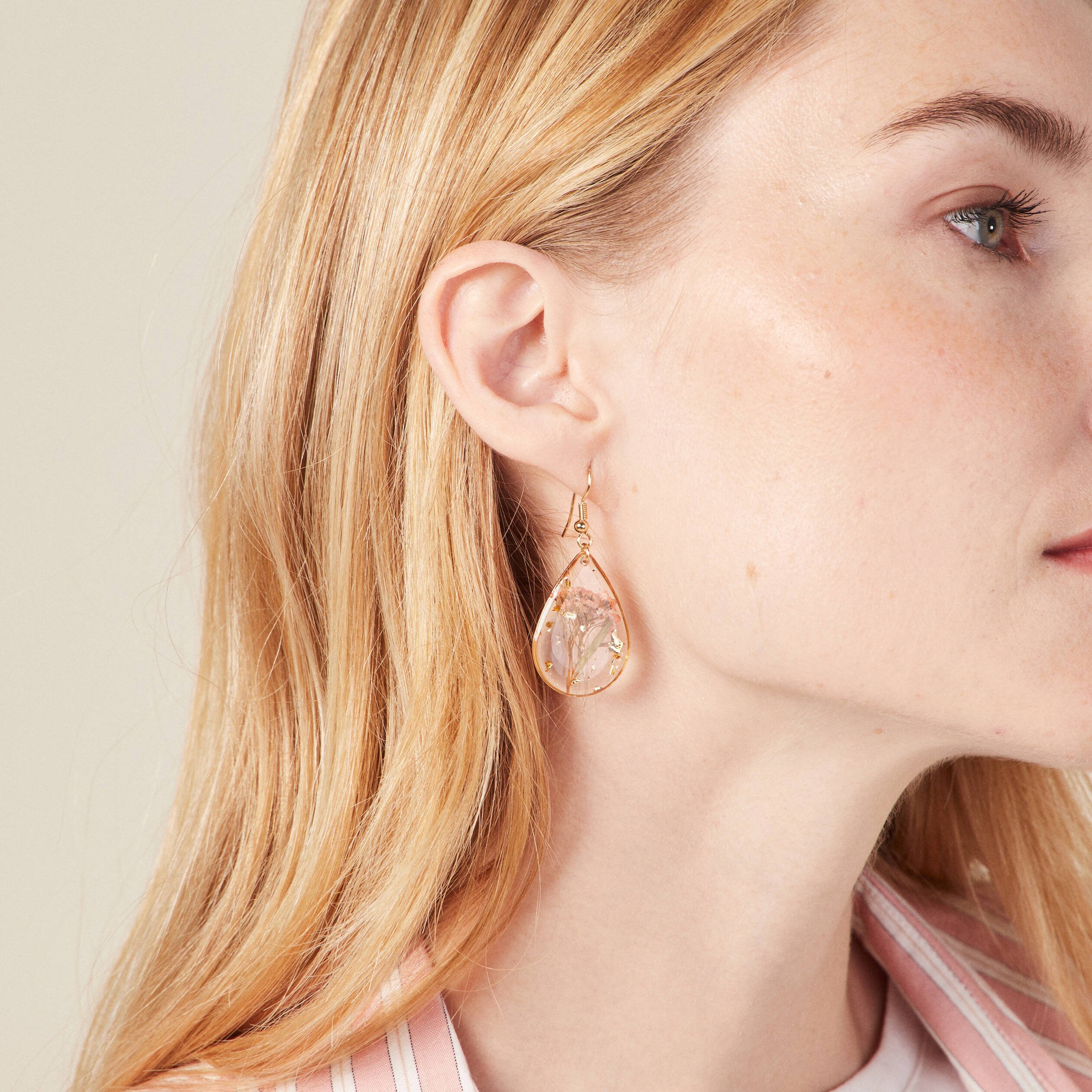 boucles doreilles pendantes couleur or femme Boucles d'oreilles pendantes couleur or femme