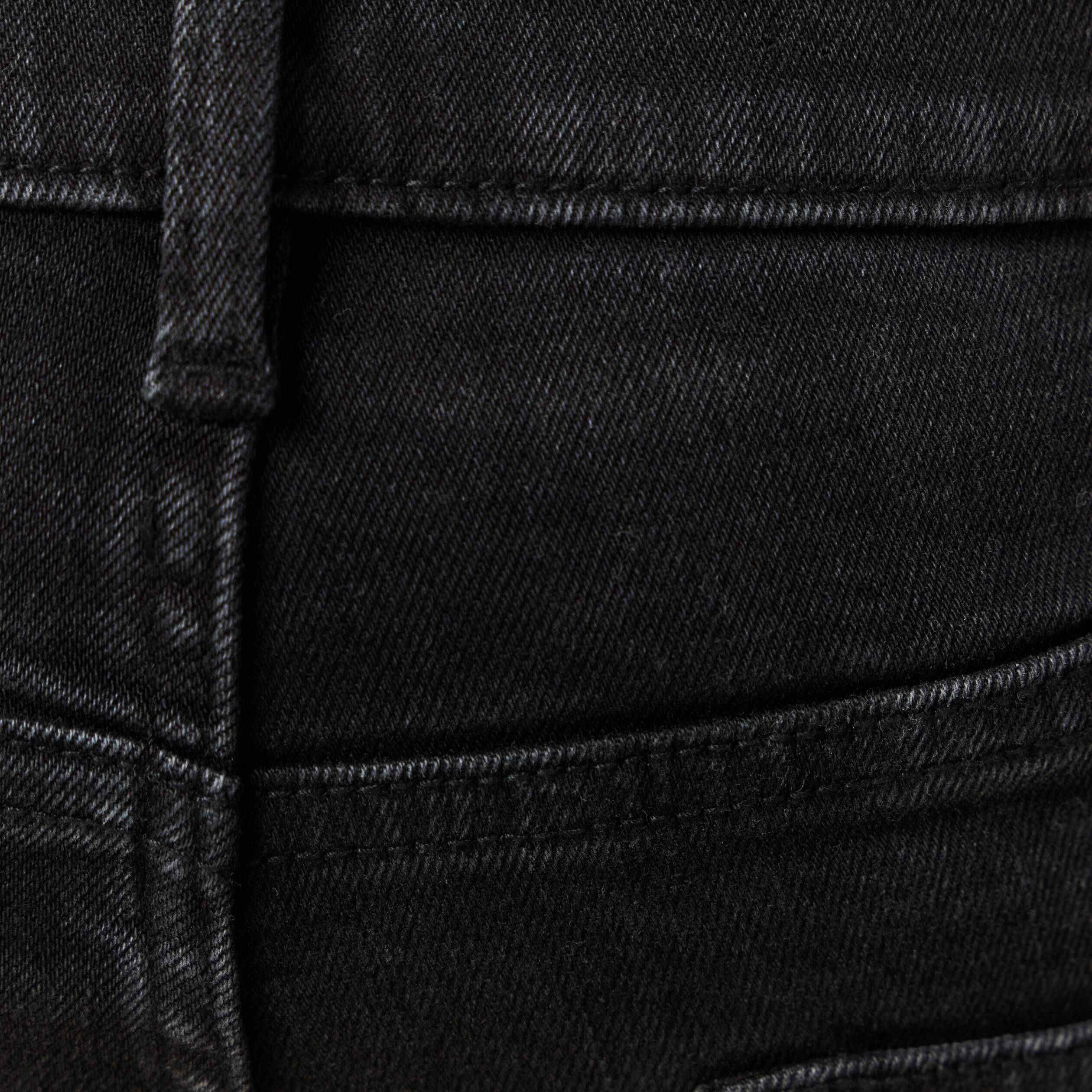 Jeans skinny tapered denim noir homme