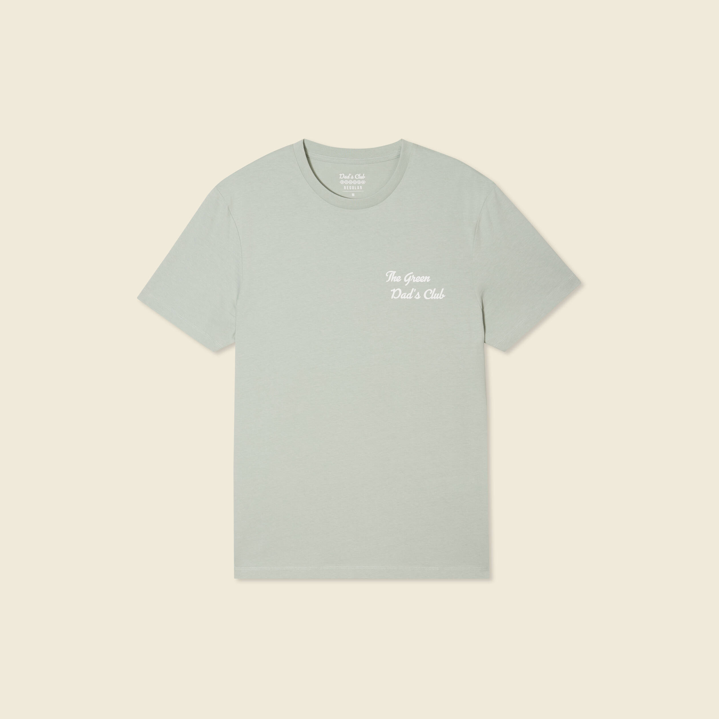 T-shirt manches courtes vert clair homme