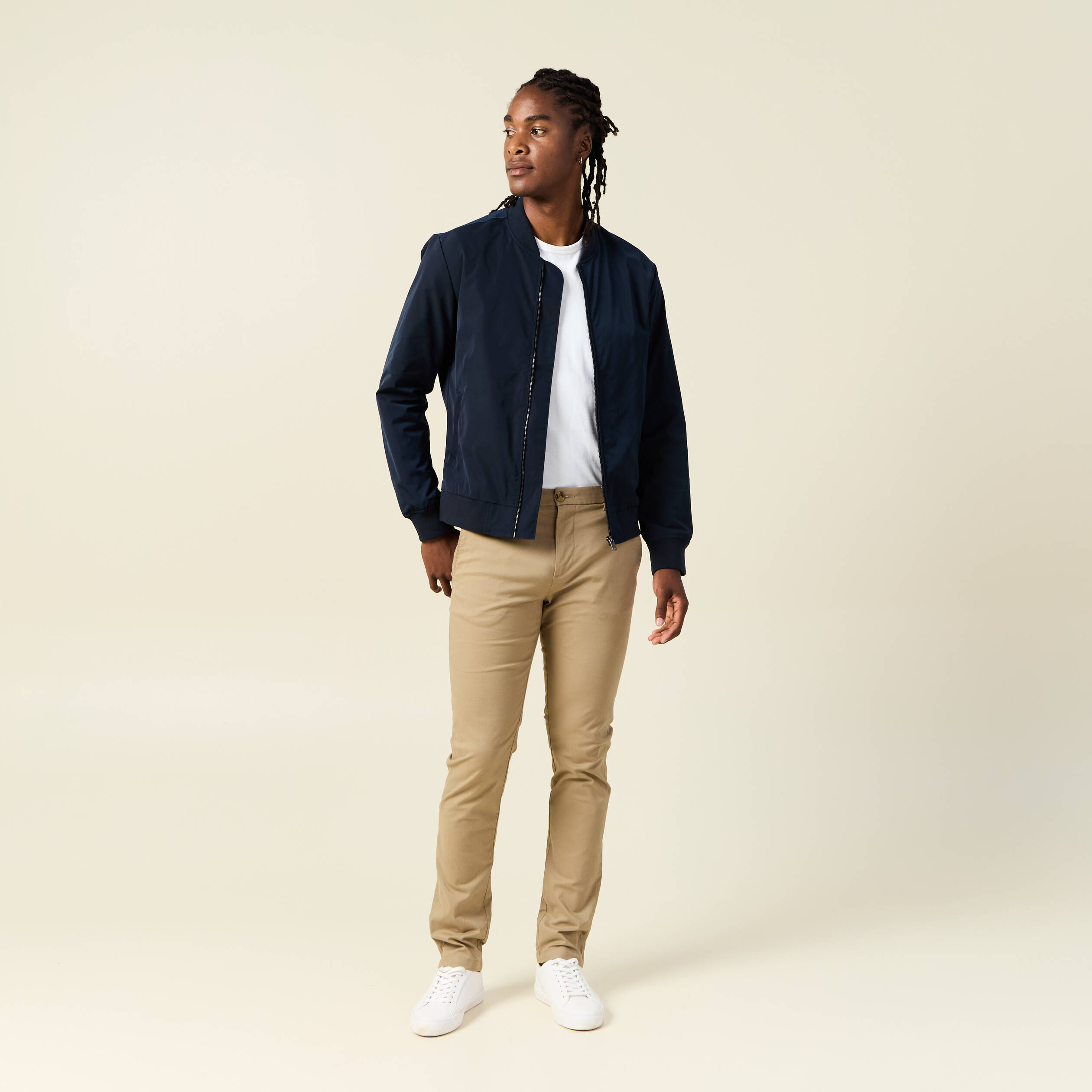 Chino marron homme online