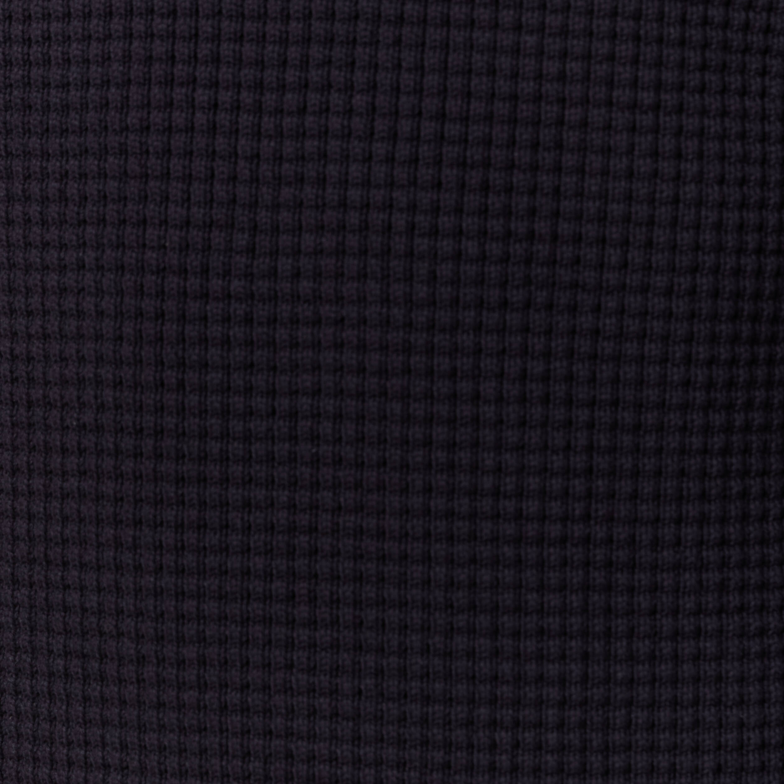 Pull manches longues col rond bleu fonc&eacute; homme