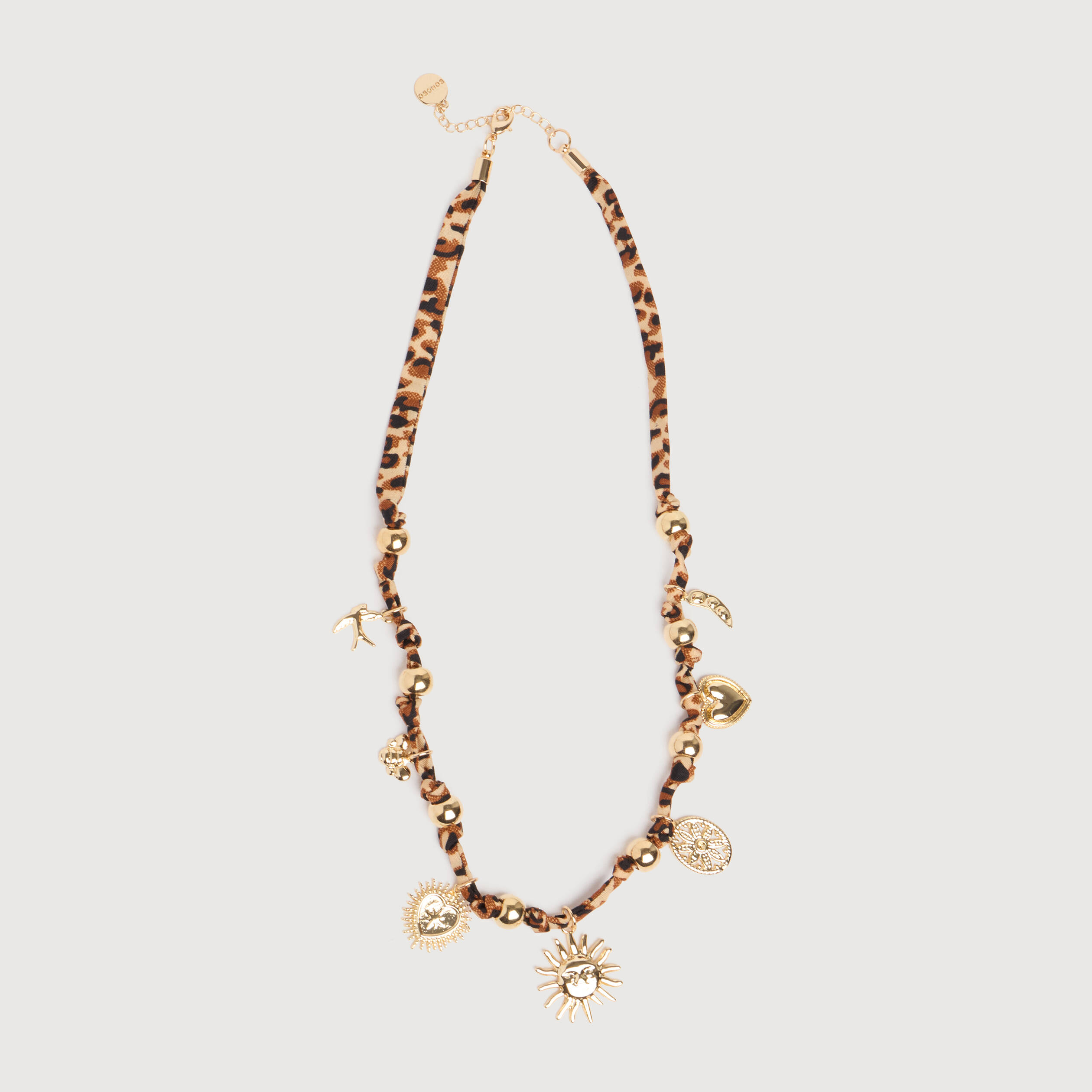 Collier camel femme