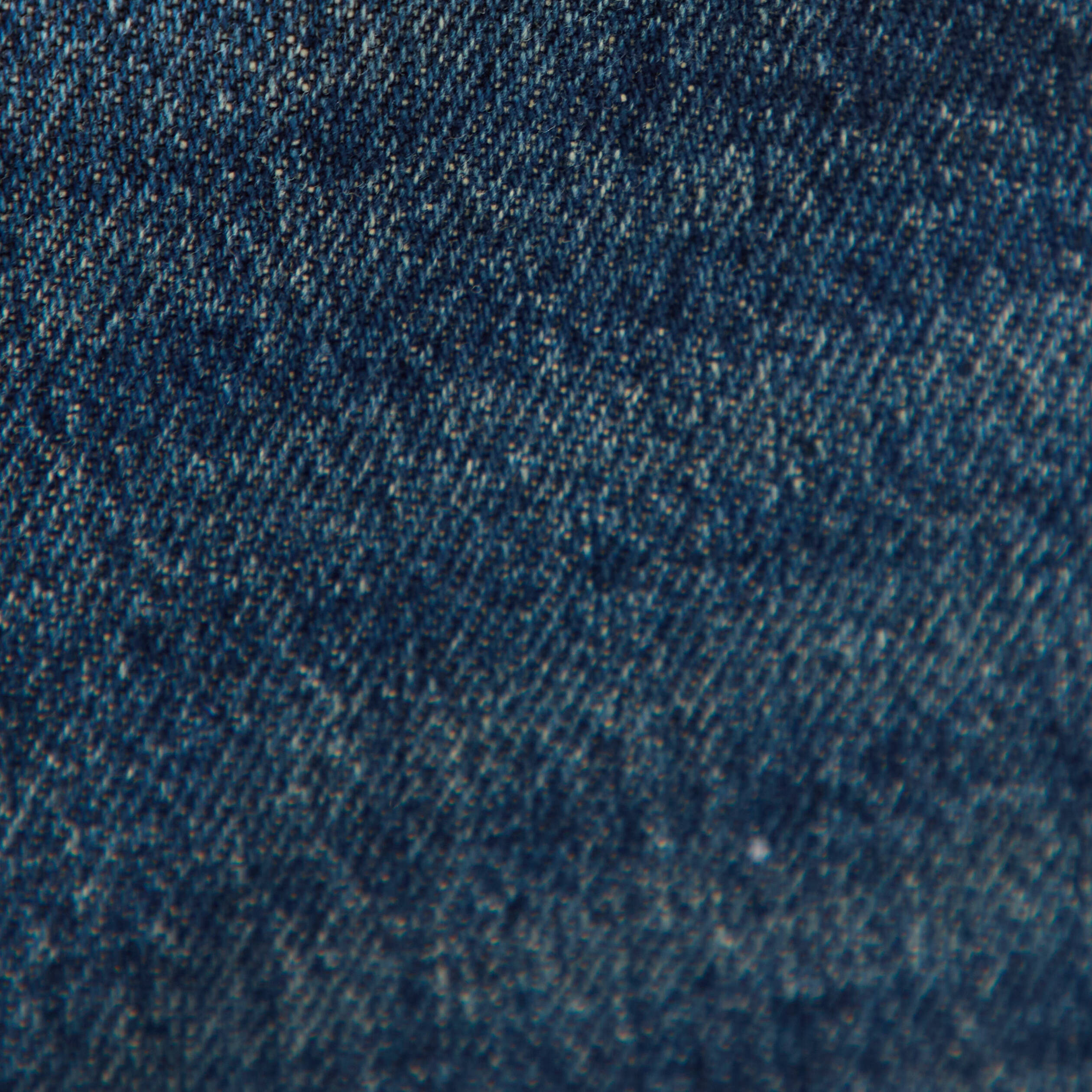 Jeans mom 7/8&egrave;me bleu femme