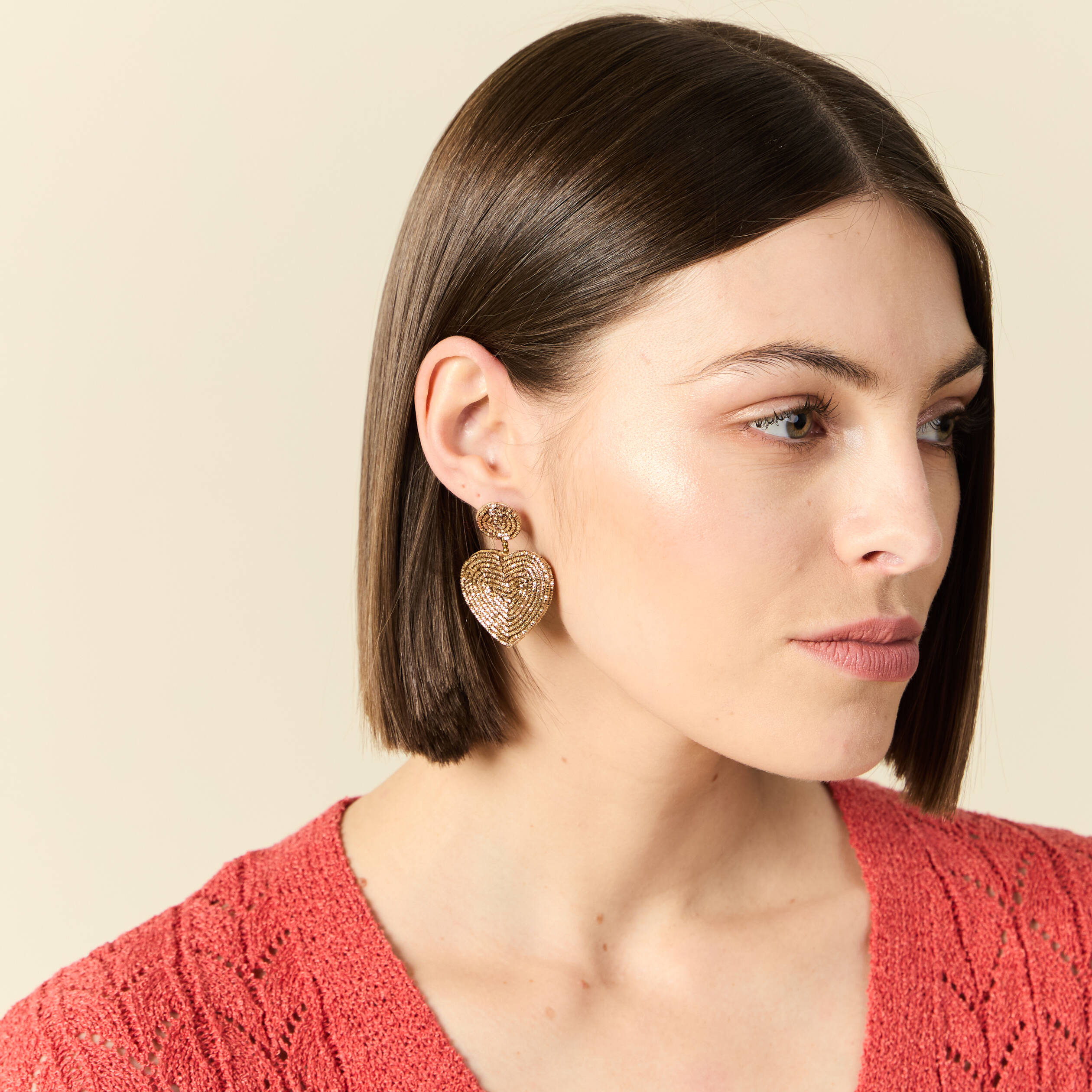 boucles doreilles pendantes couleur or femme Boucles d'oreilles pendantes couleur or femme