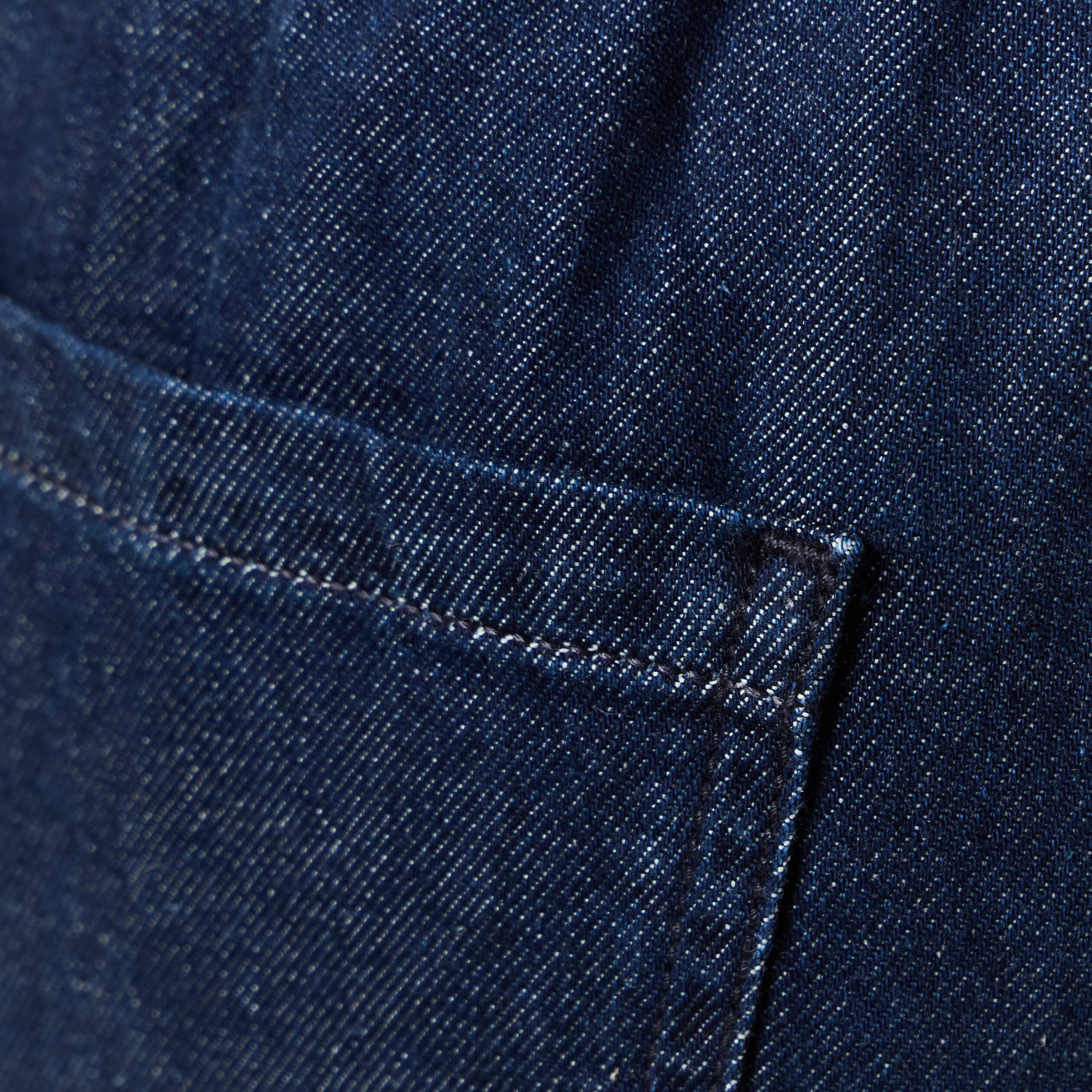 jeans jogging elastique denim brut rinse femme Jeans jogging élastiqué denim brut rinse femme