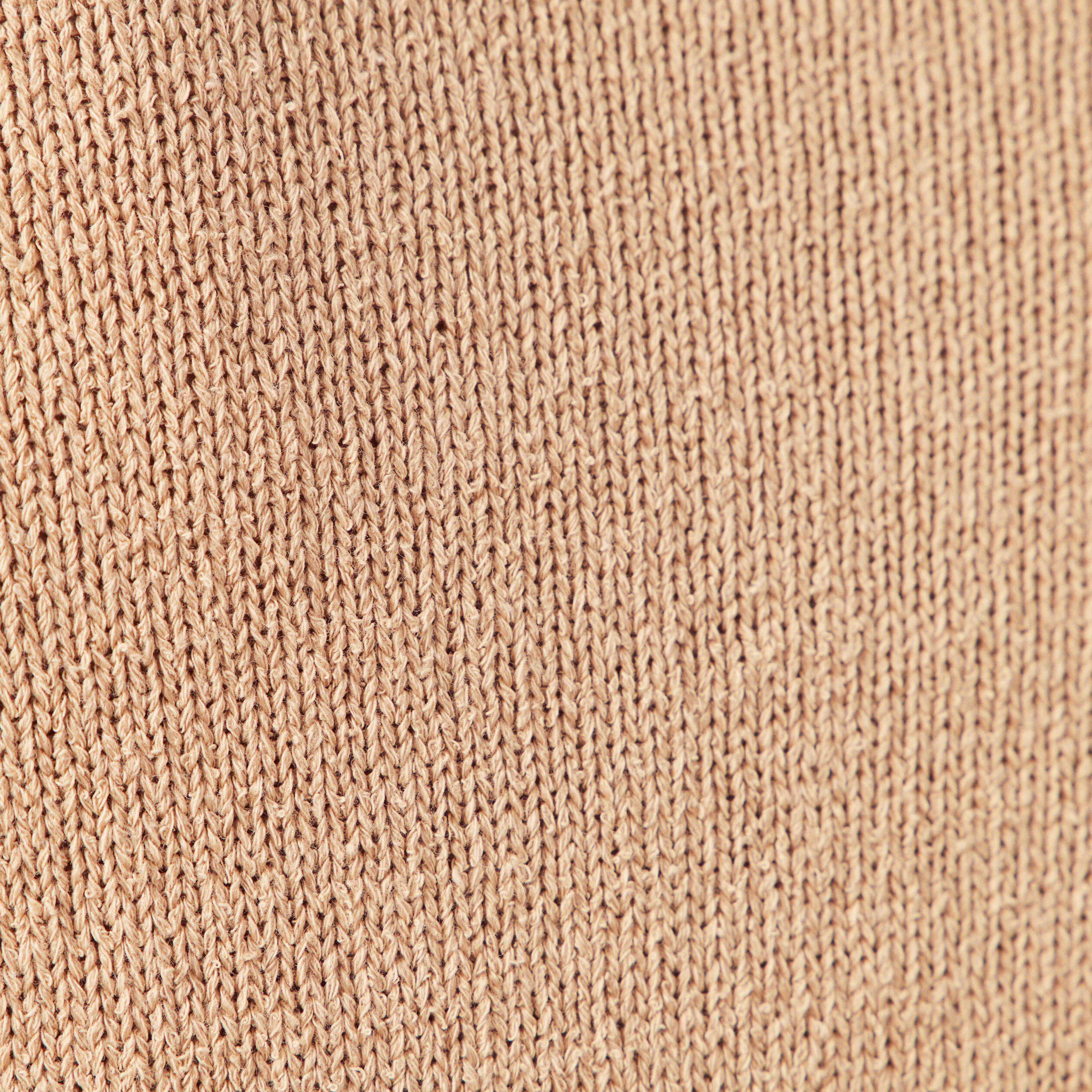 Pull manches longues beige homme