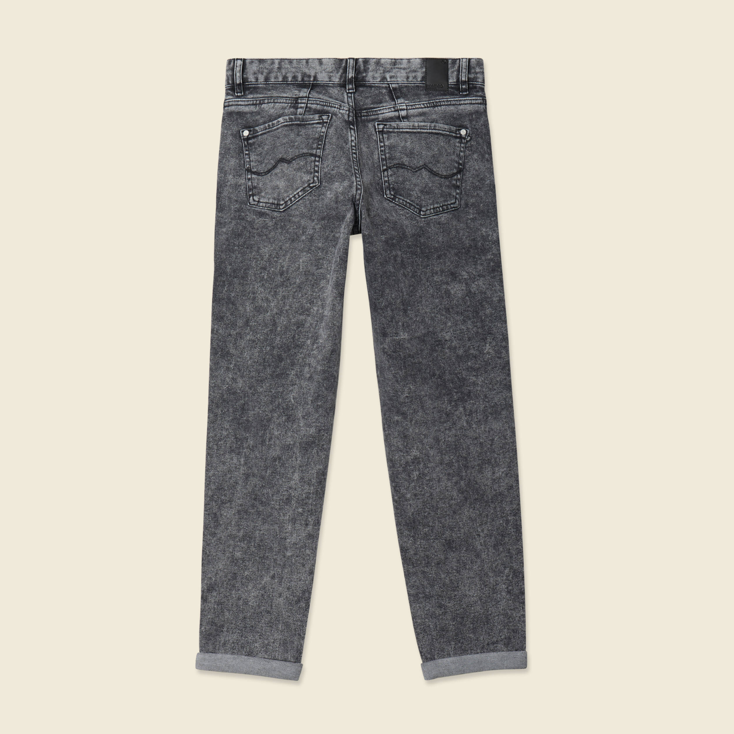 jeans girlfriend 5 poches denim snow gris femme Jeans girlfriend 5 poches denim snow gris femme