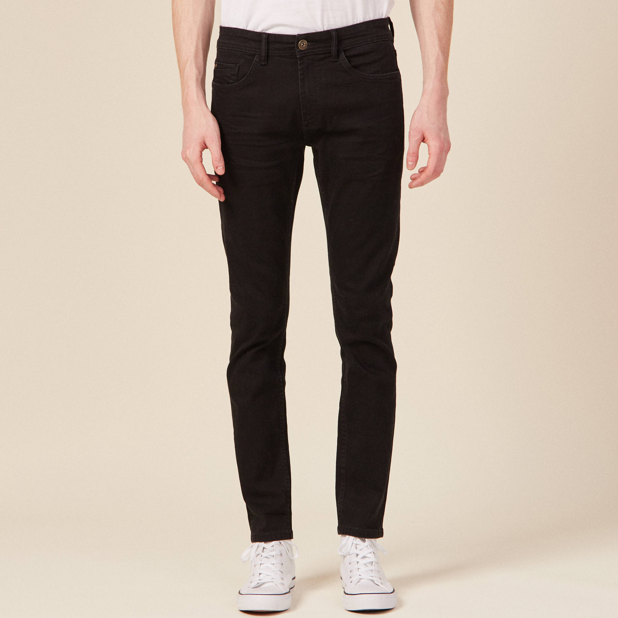 jeans slim eco responsable denim noir homme Jeans slim éco-responsable denim noir homme