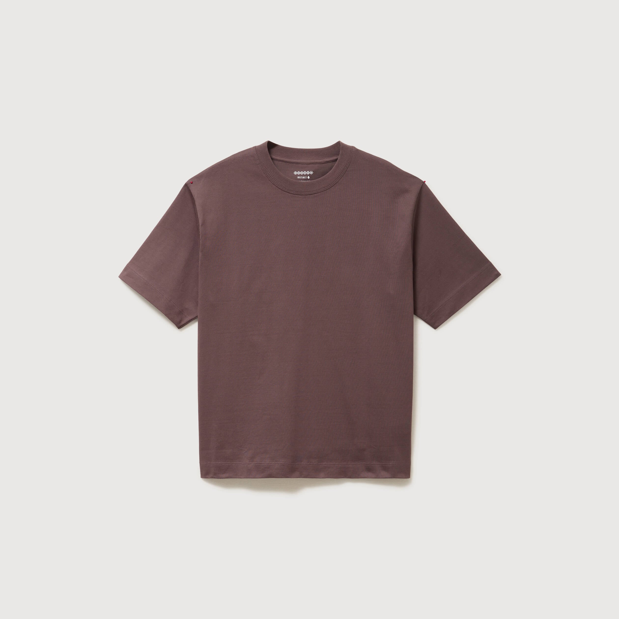 T-shirt en coton mauve homme
