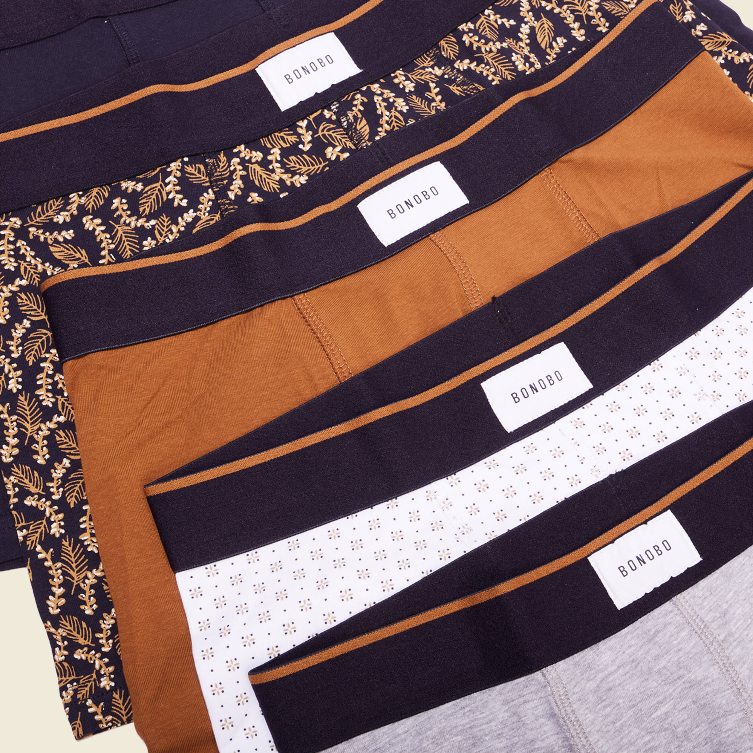 lot 5 boxers bleu fonce homme Lot 5 boxers bleu foncé homme
