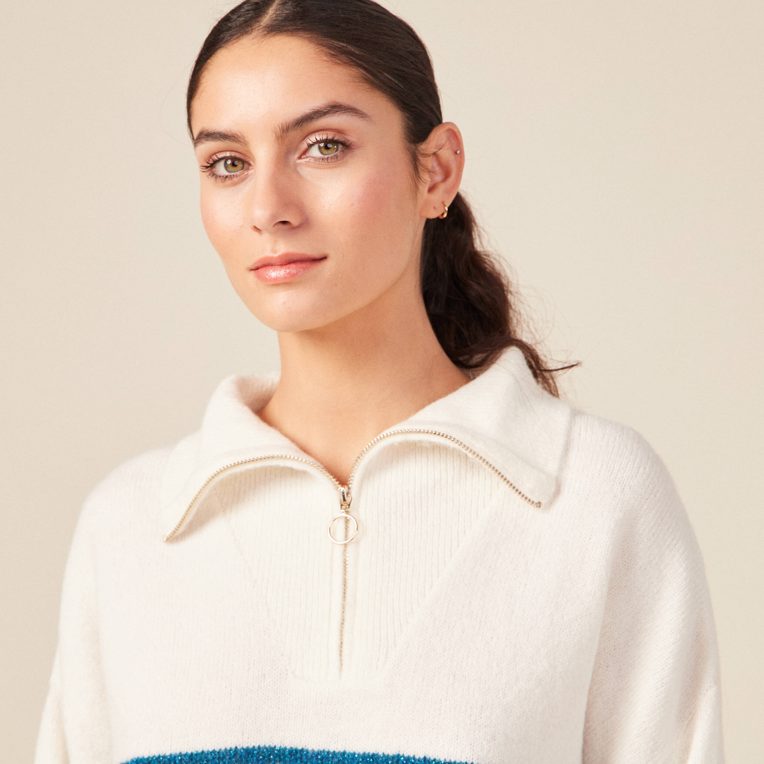 pull camionneur ecru femme Pull camionneur ecru femme