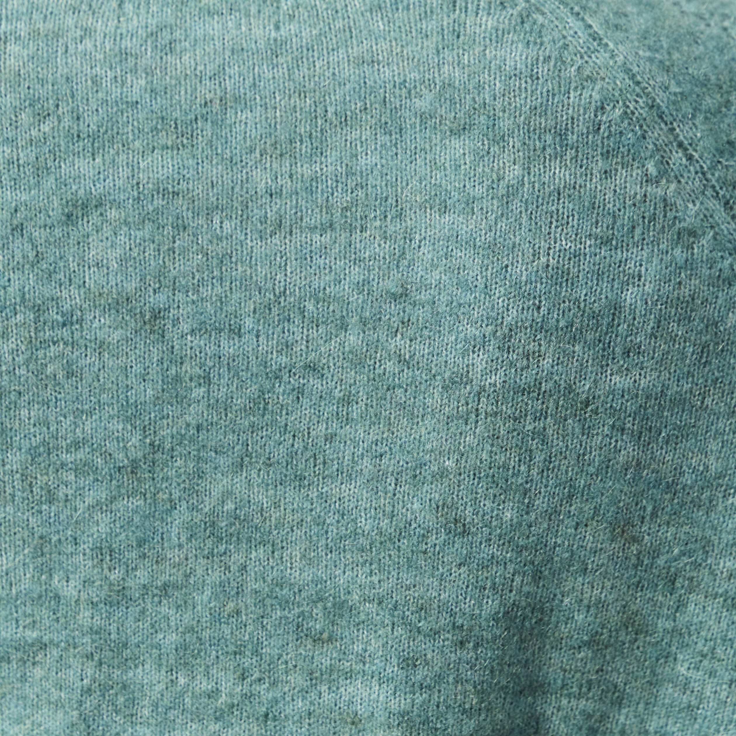 Gilet ajour&eacute; col V manches longues vert femme