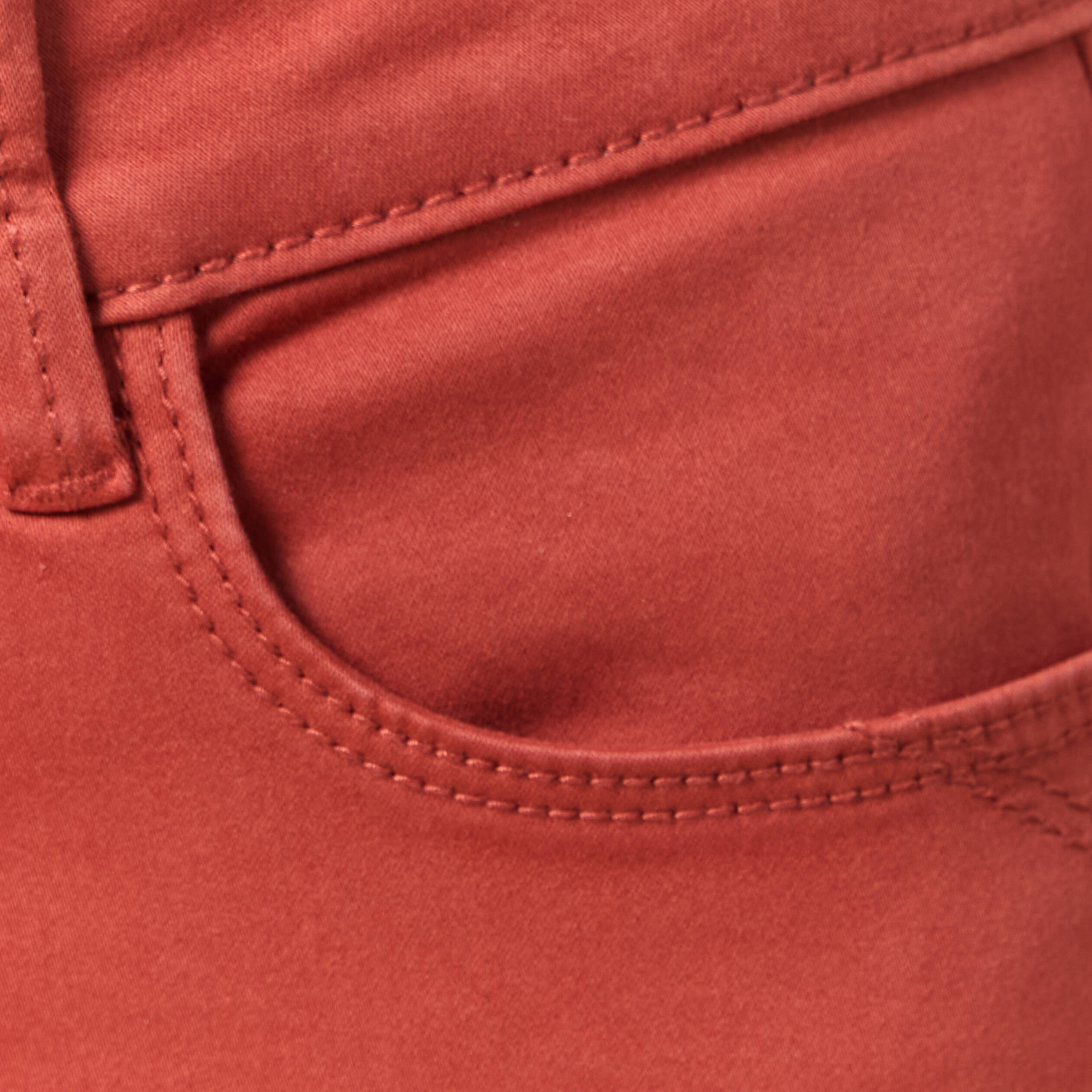 pantalon audrey skinny push up orange fonce femme Pantalon Audrey - skinny push up orange foncé femme