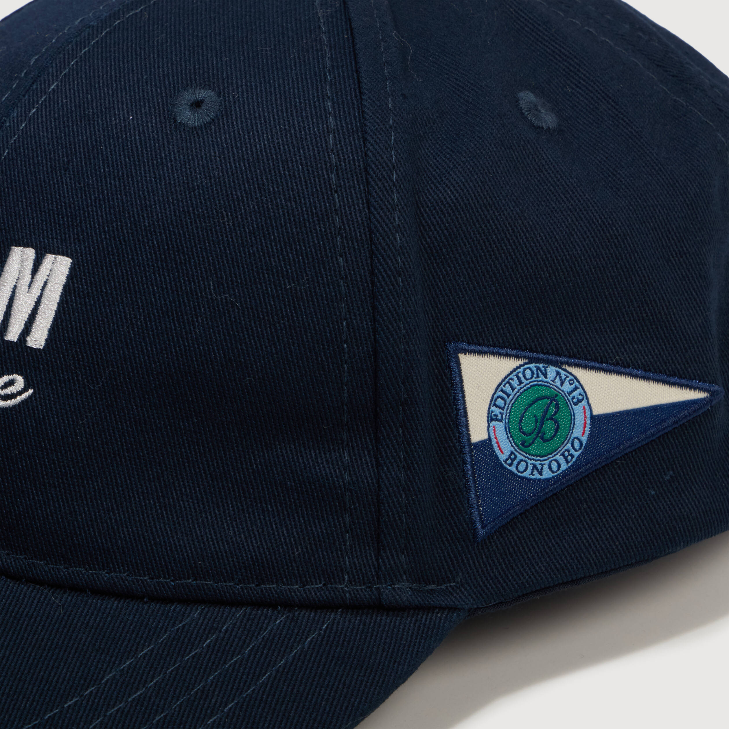 Casquette en coton bleu marine homme