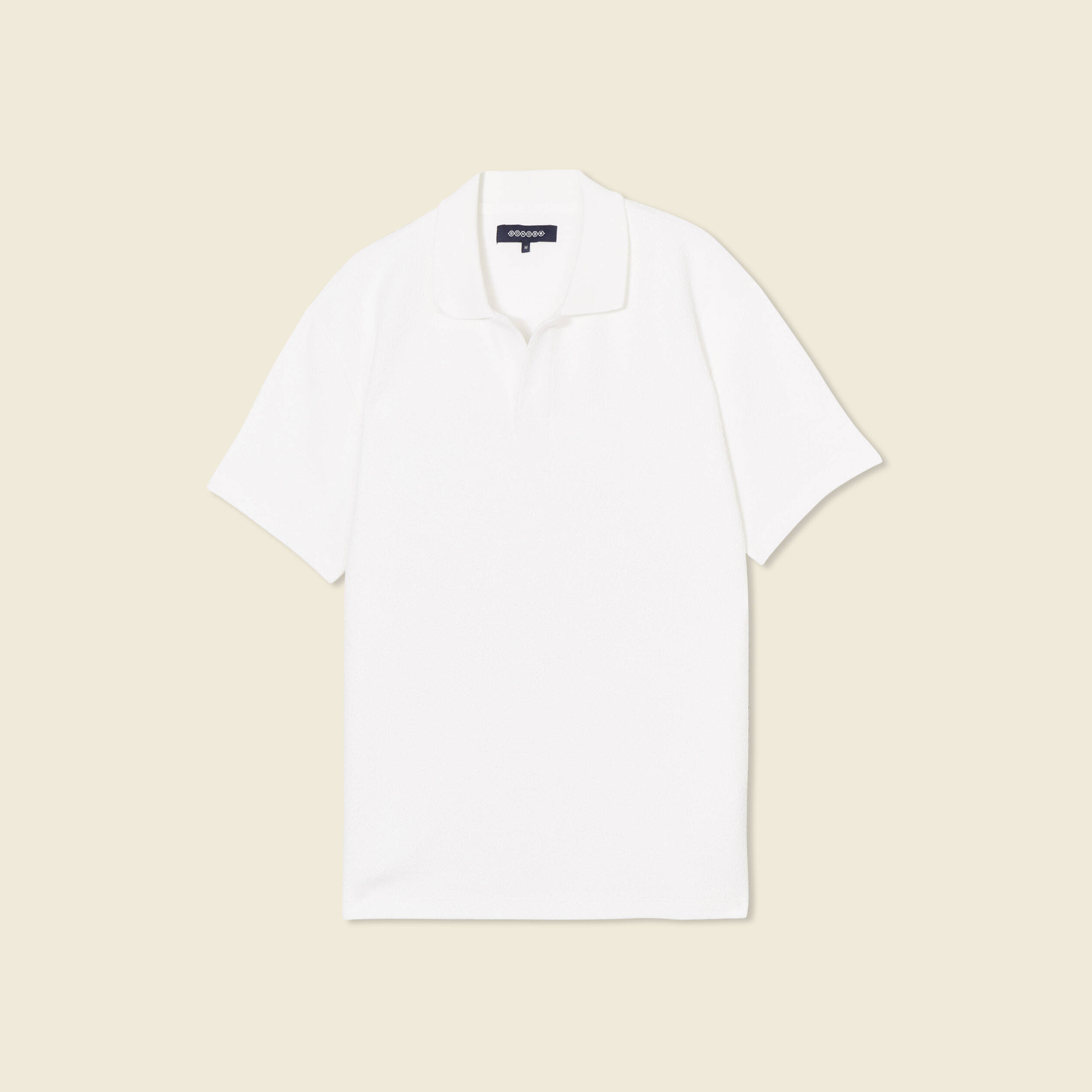 polo manches courtes ecru homme Polo manches courtes ecru homme