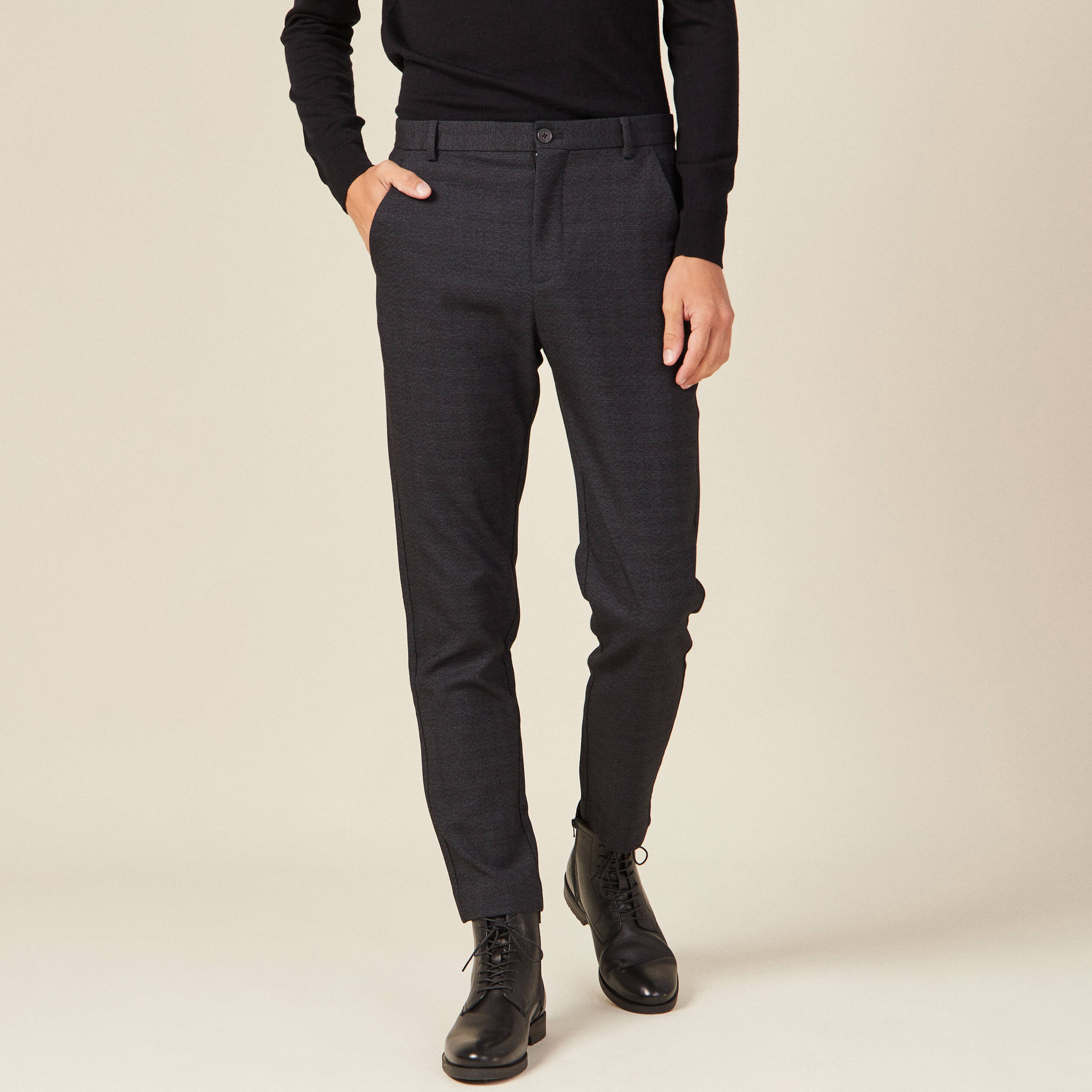 Pantalon chino hotsell noir homme