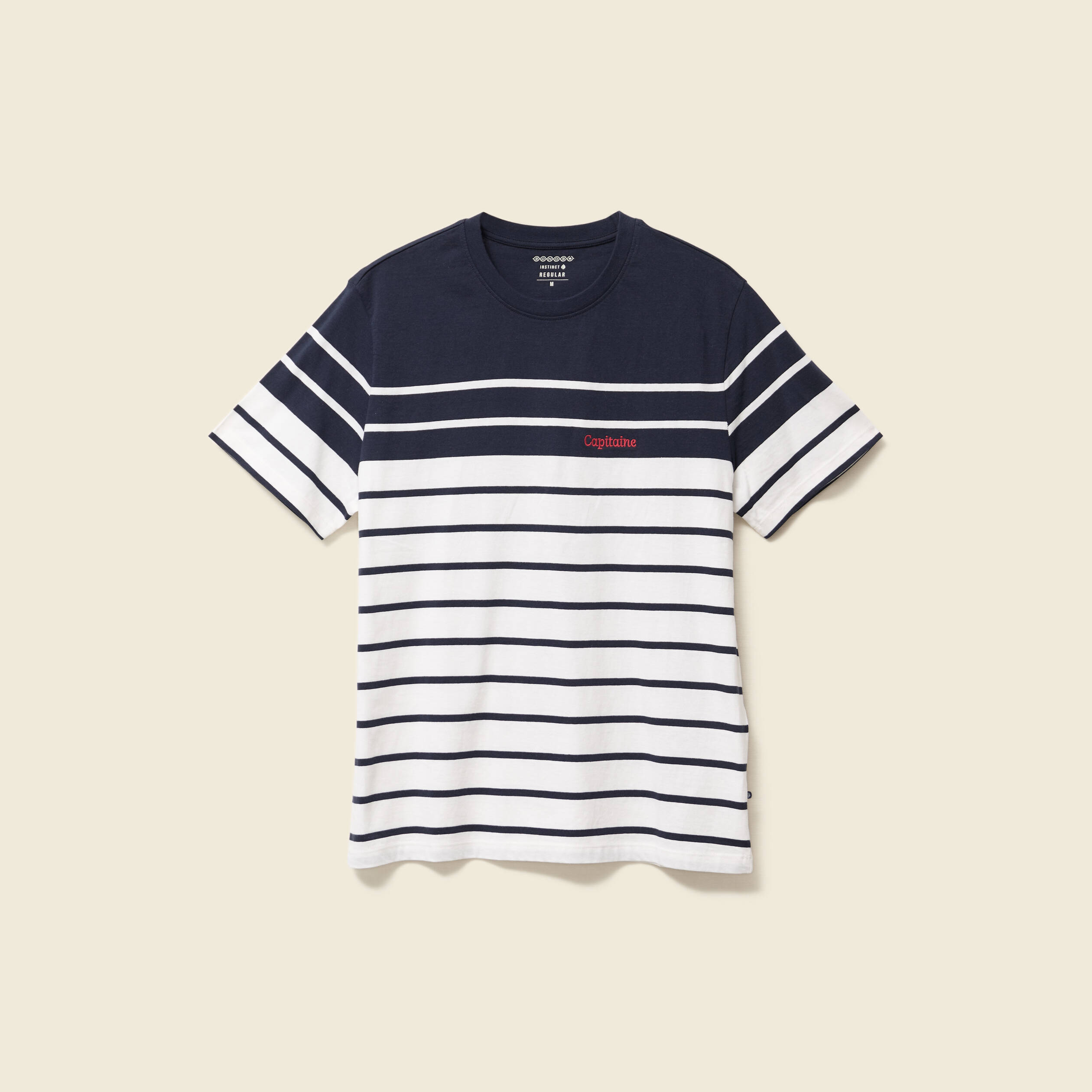 t shirt manches courtes ecru homme T-shirt manches courtes ecru homme