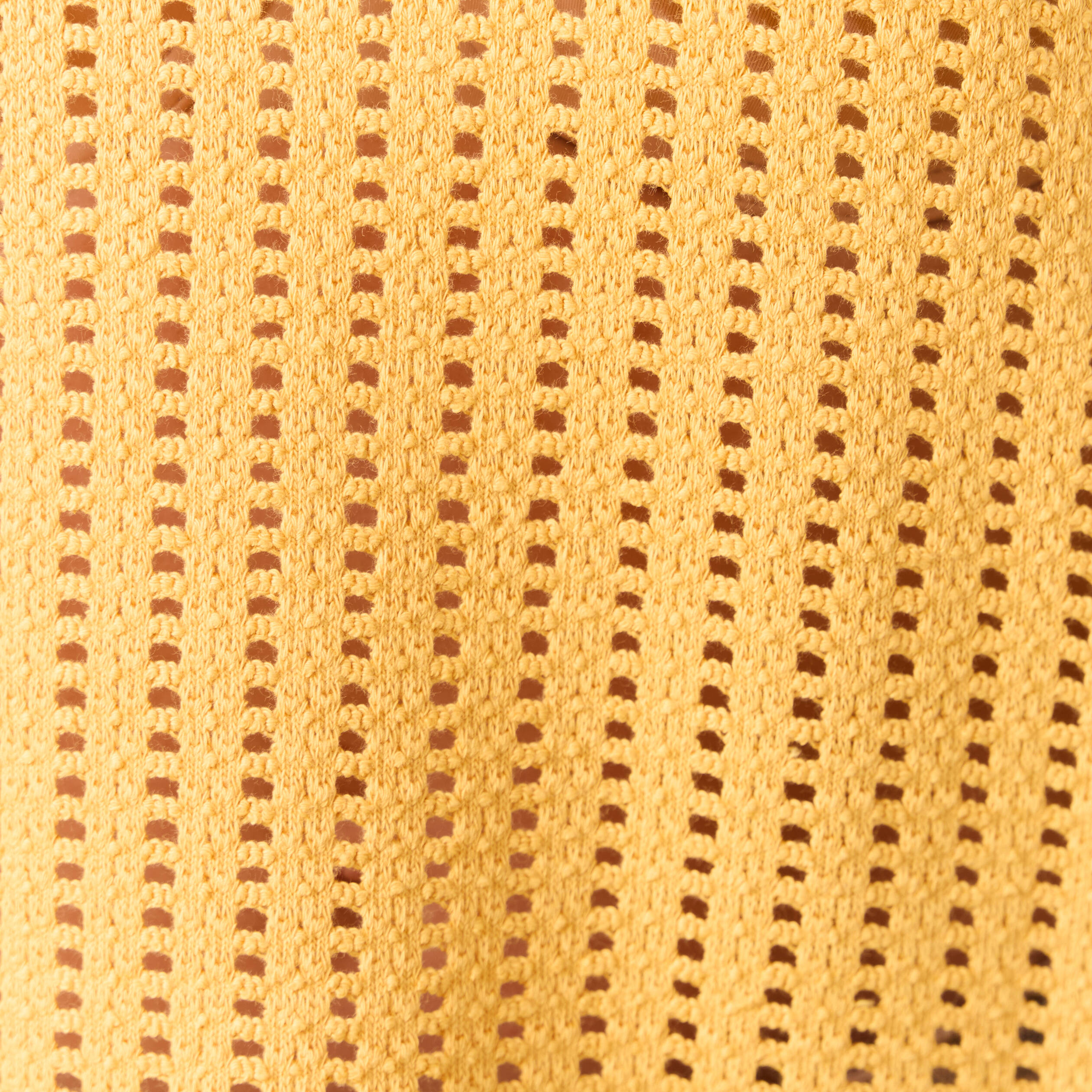 debardeur sans manches ajoure jaune femme Débardeur sans manches ajouré jaune femme