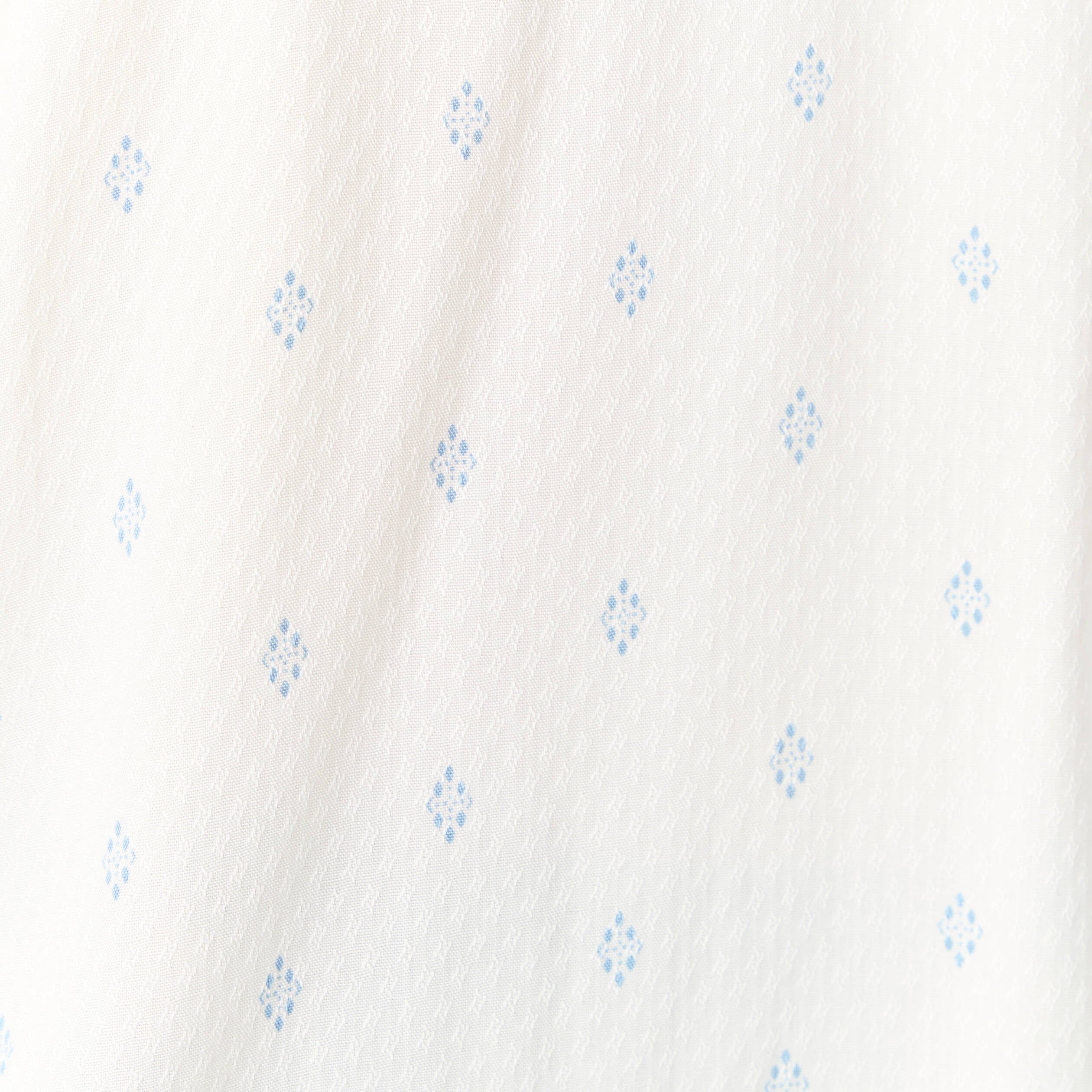 Blouse manches courtes bleu ciel femme