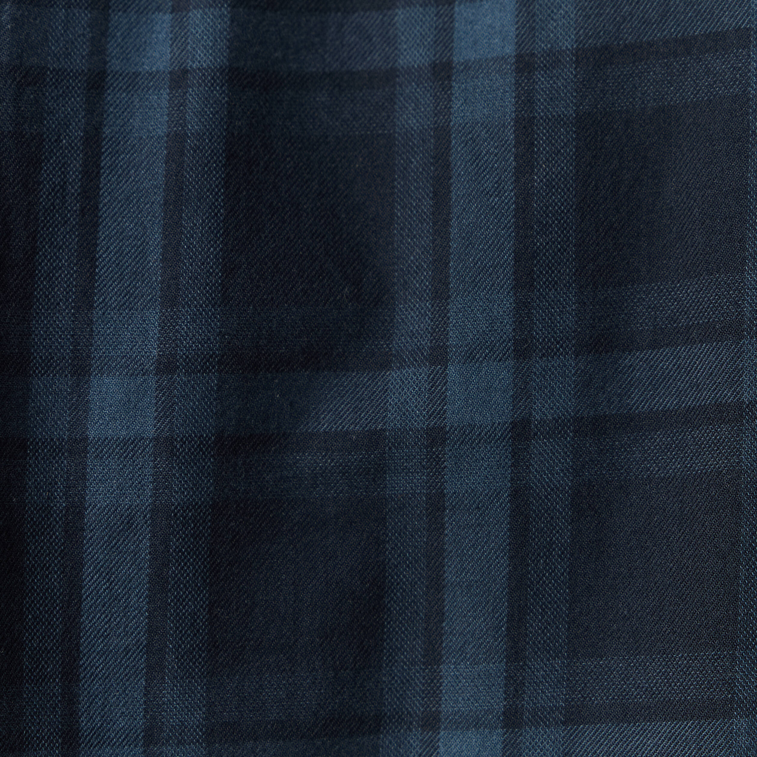 Chemise manches longues bleu marine homme
