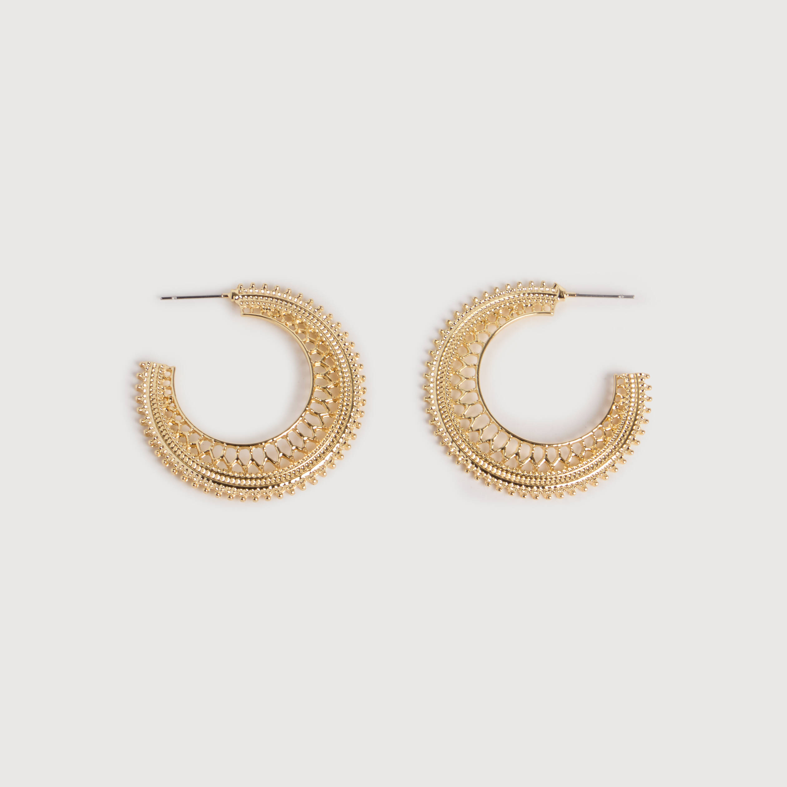 Boucles d'oreilles couleur or femme
