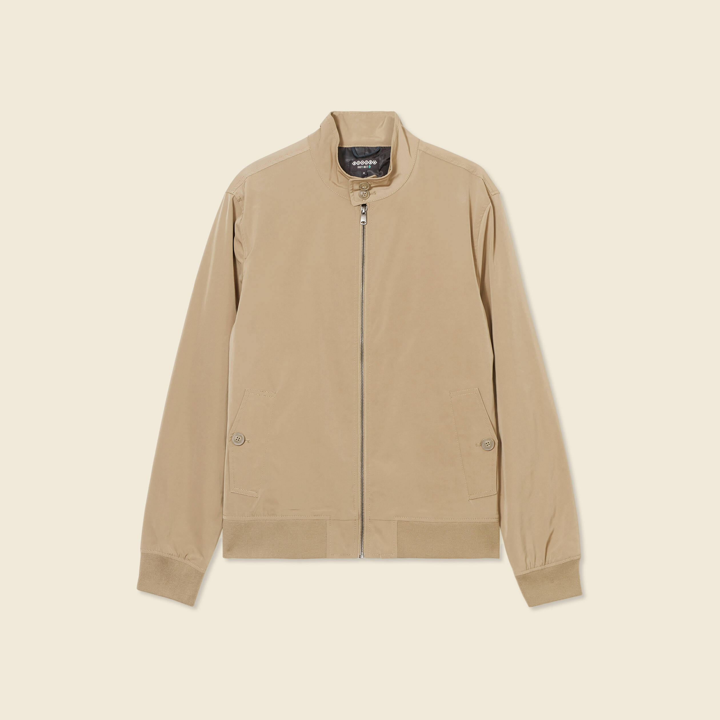 blouson eco responsable marron homme Blouson éco-responsable marron homme