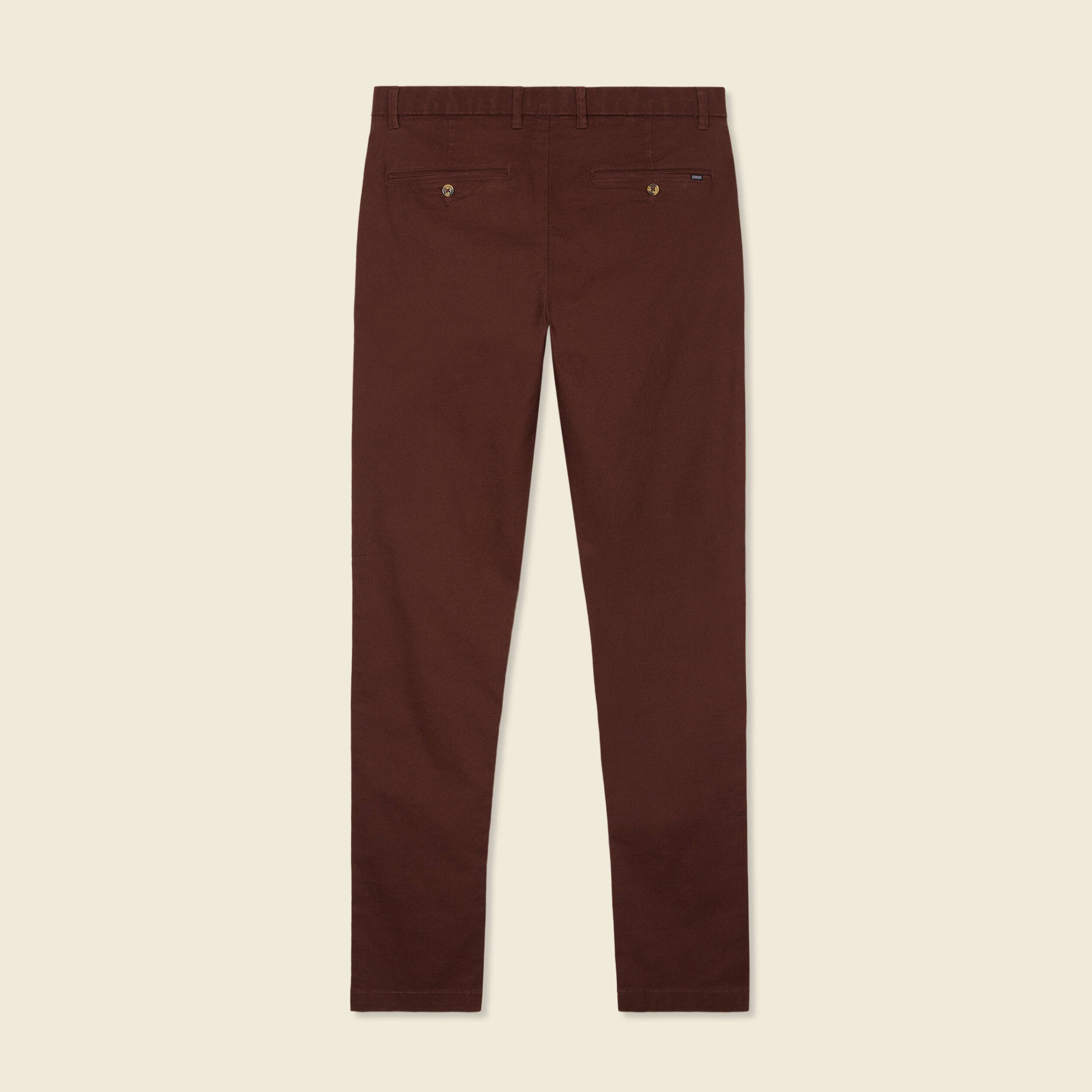 pantalon slim instinct chino bordeaux homme Pantalon slim Instinct chino bordeaux homme