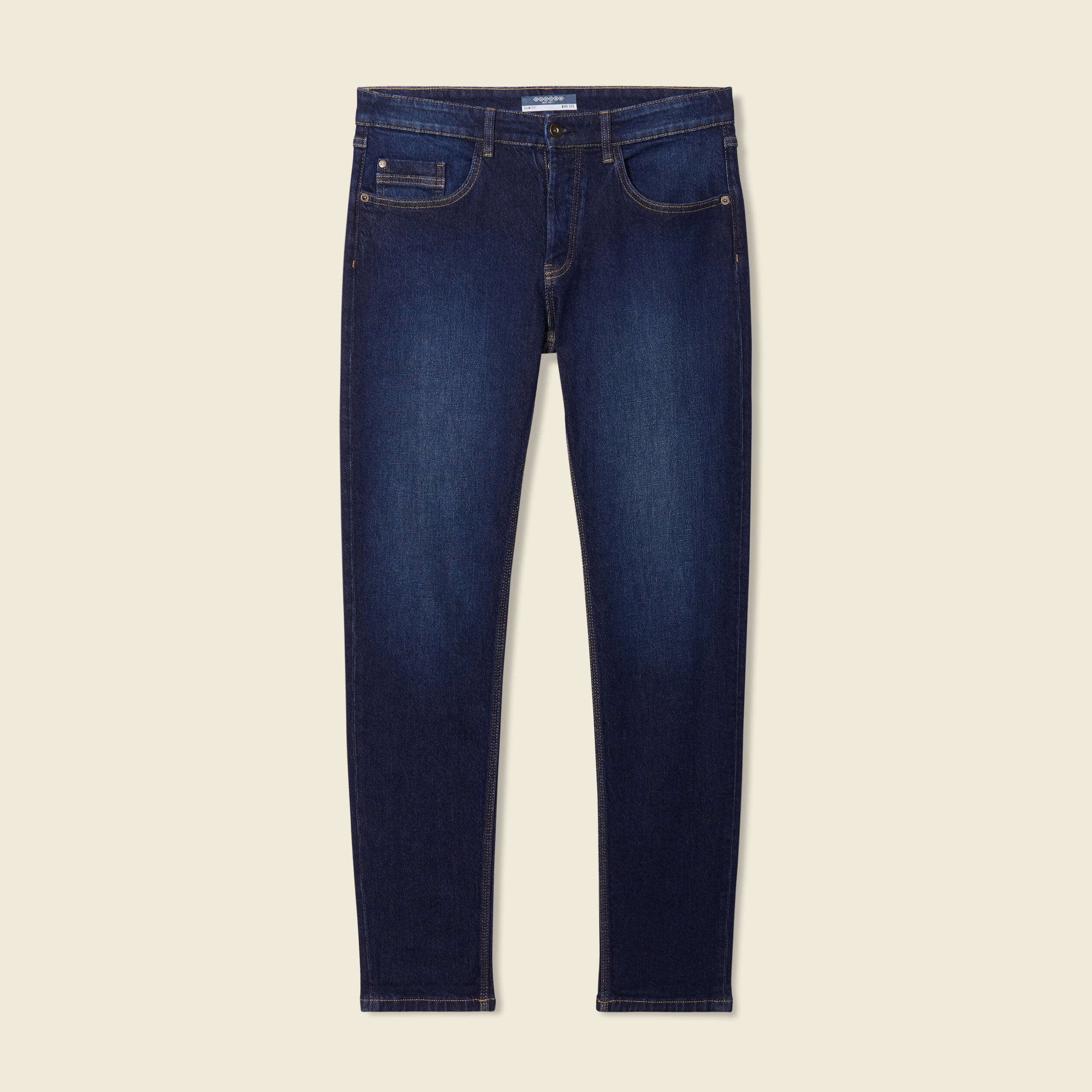 jeans slim 5 poches denim brut homme Jeans slim 5 poches denim brut homme