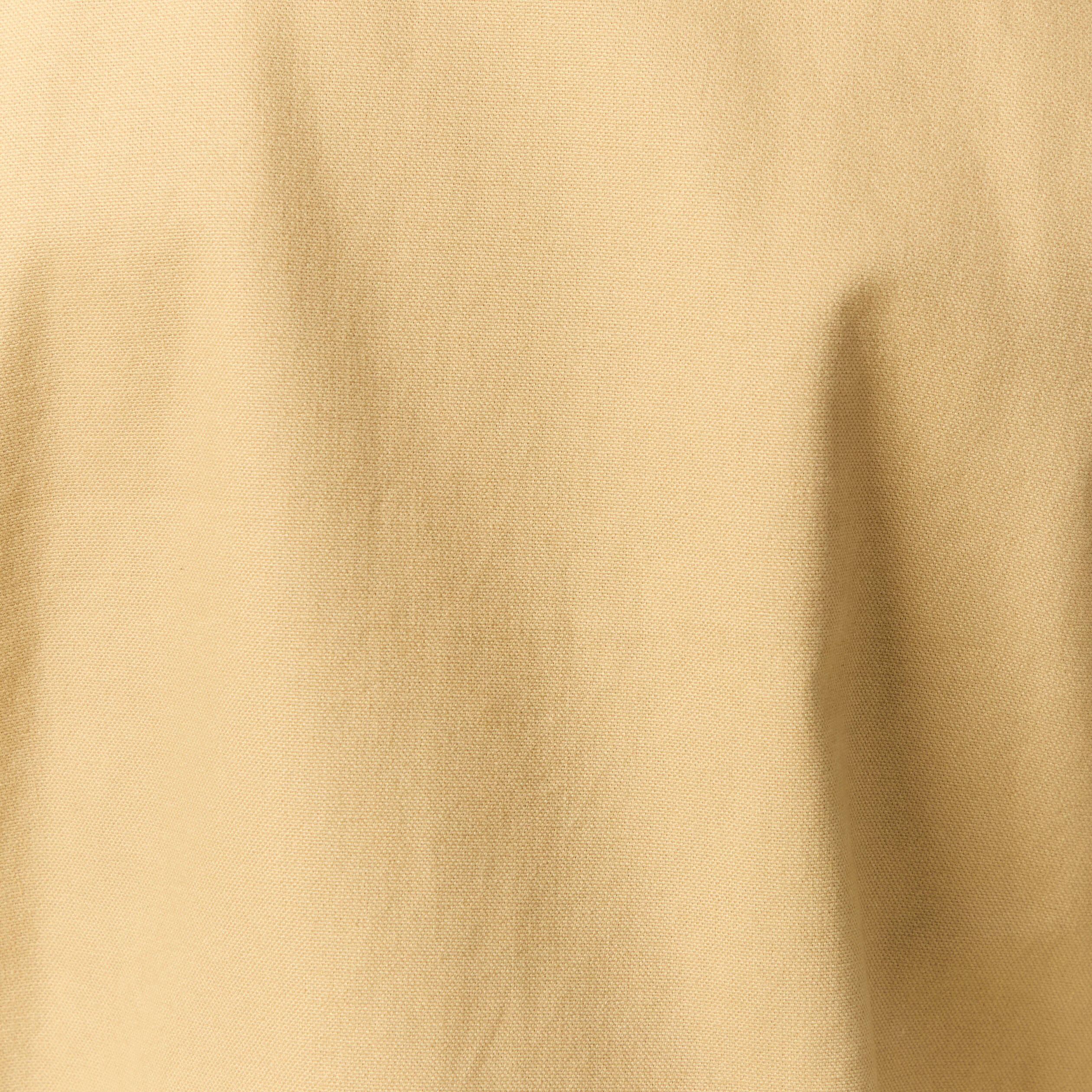 Blouson droit court en coton beige homme