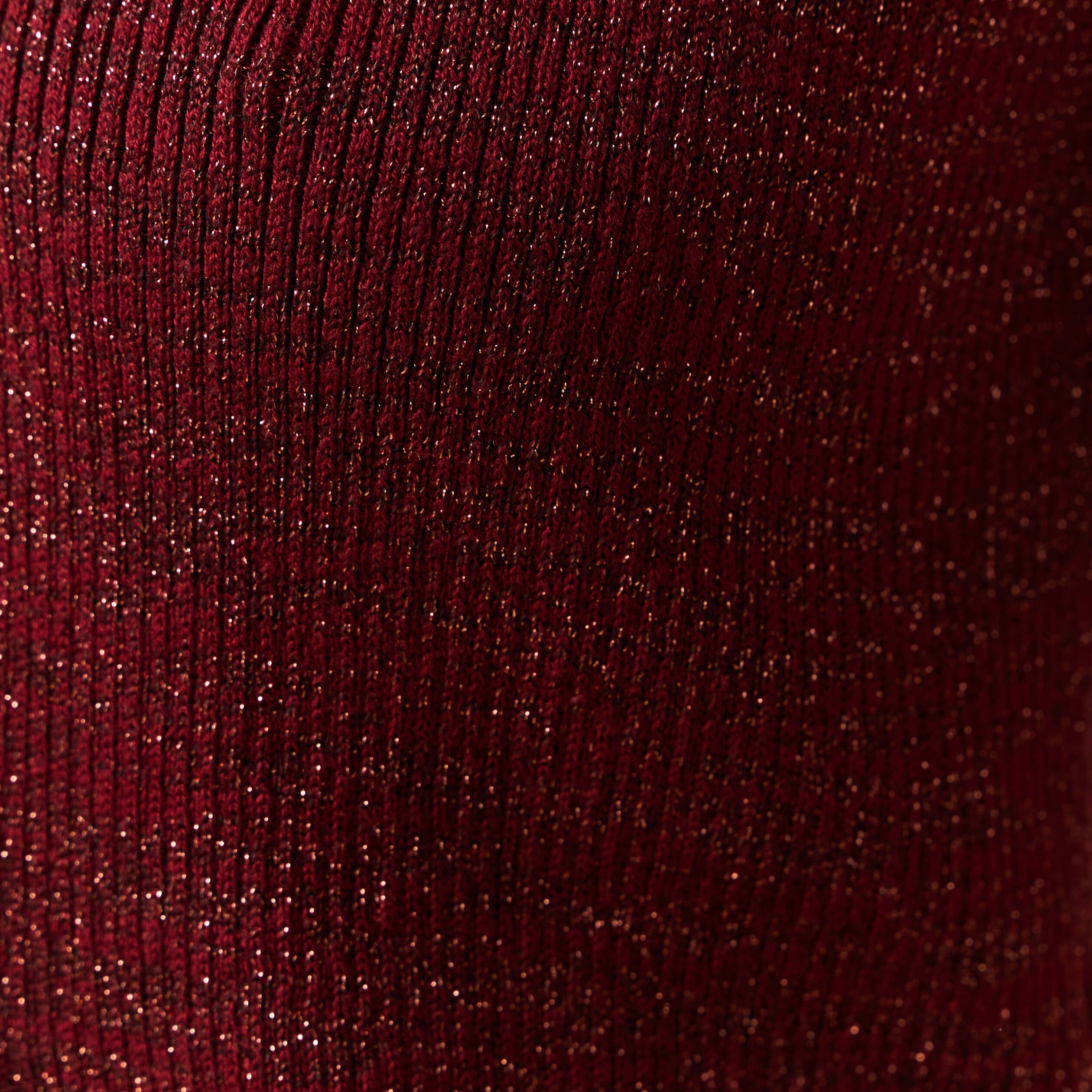 D&eacute;bardeur tricot nou&eacute; rose framboise femme