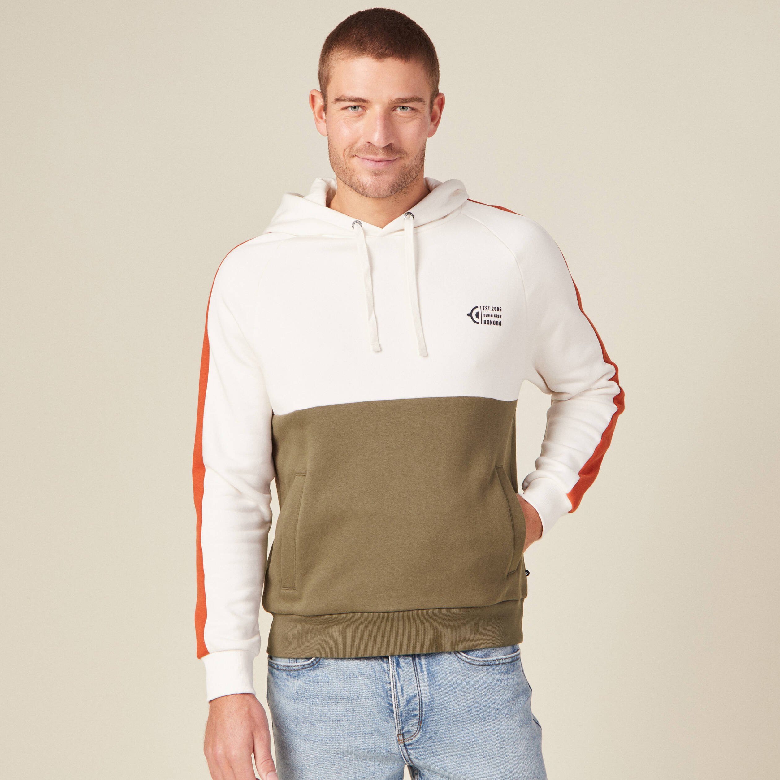 Biuday Homme Occasionnels à Capuche Manches Longues Solide Poche Sweat à Capuche Sweats à Capuche