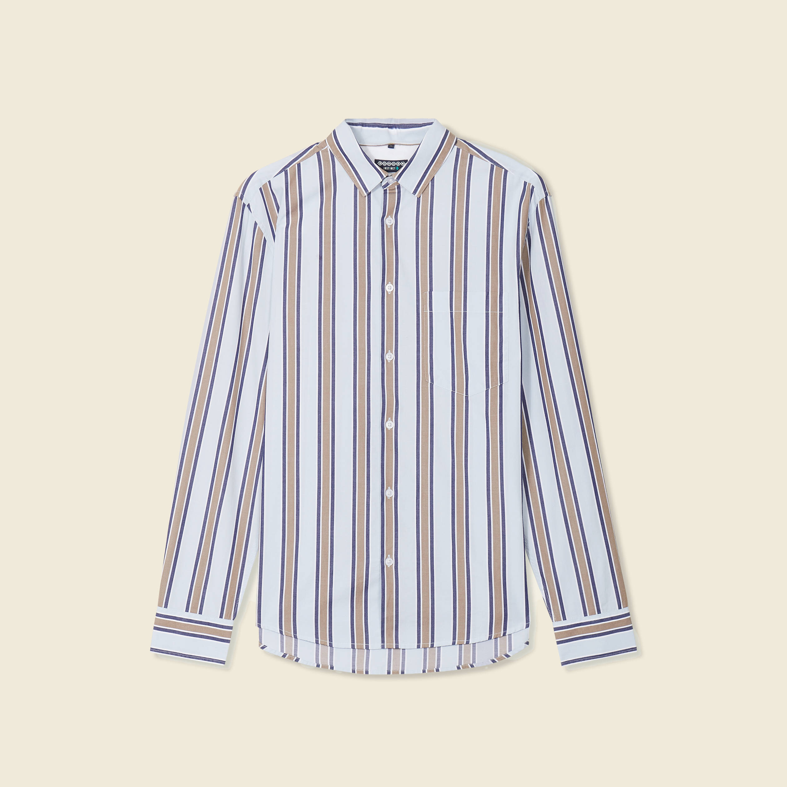Chemise manches longues bleu ciel homme
