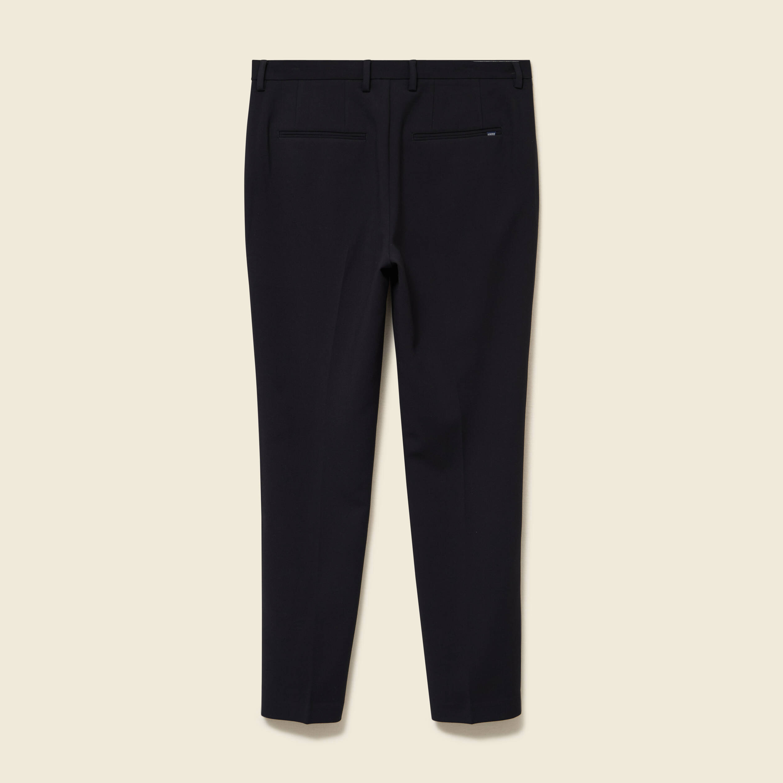 Pantalon slim cigarette noir homme