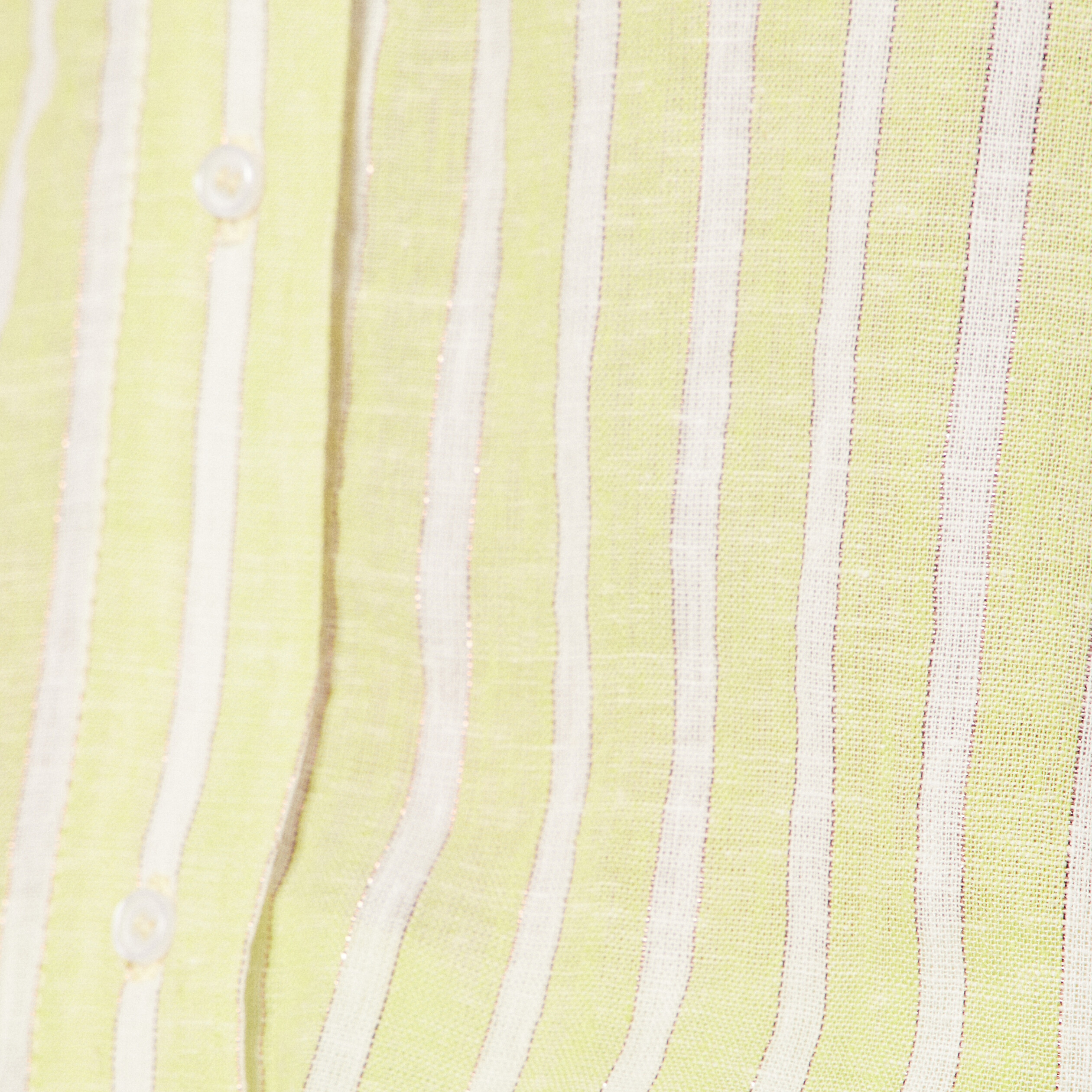 Chemise manches longues vert anis femme