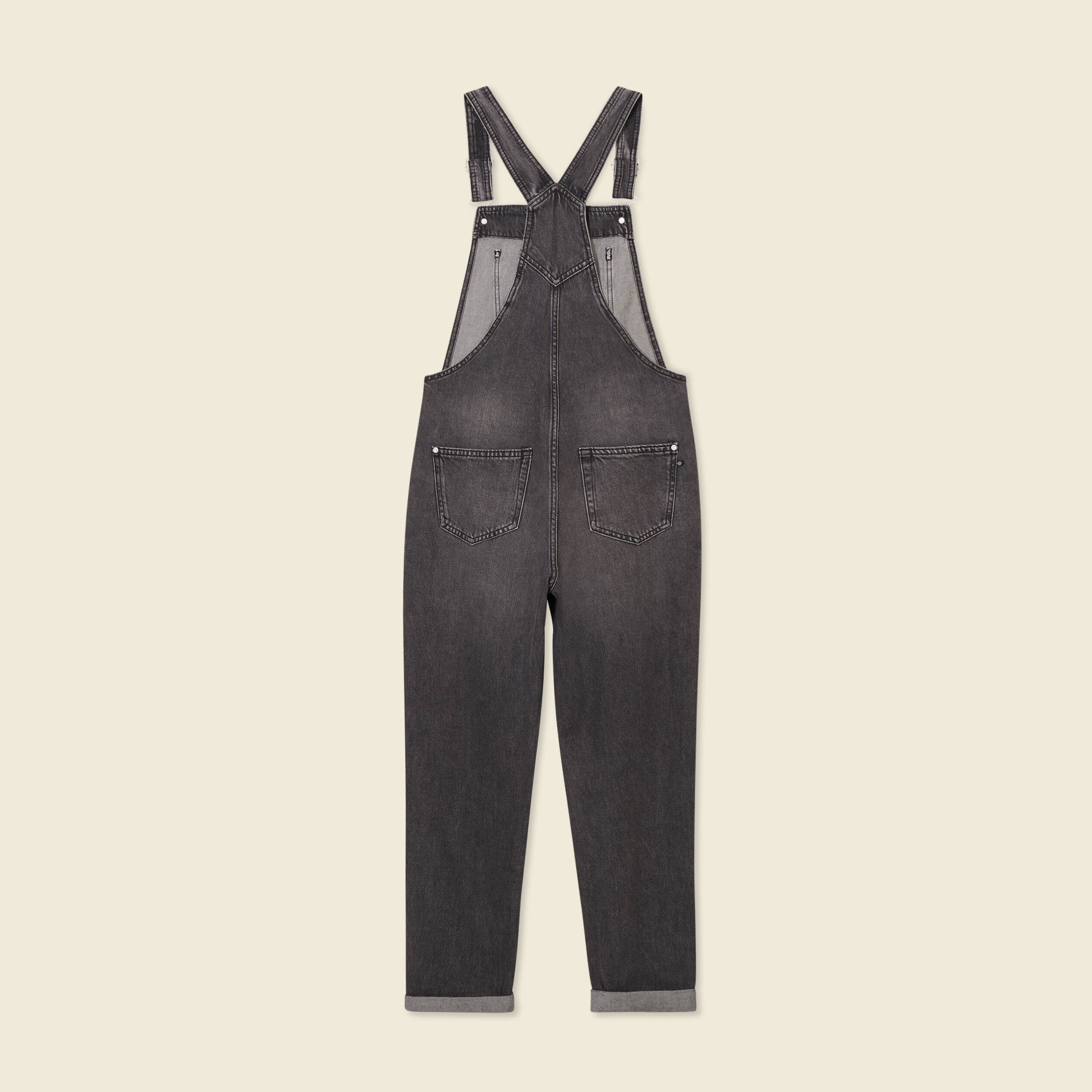 salopette en jean denim gris femme Salopette en jean denim gris femme
