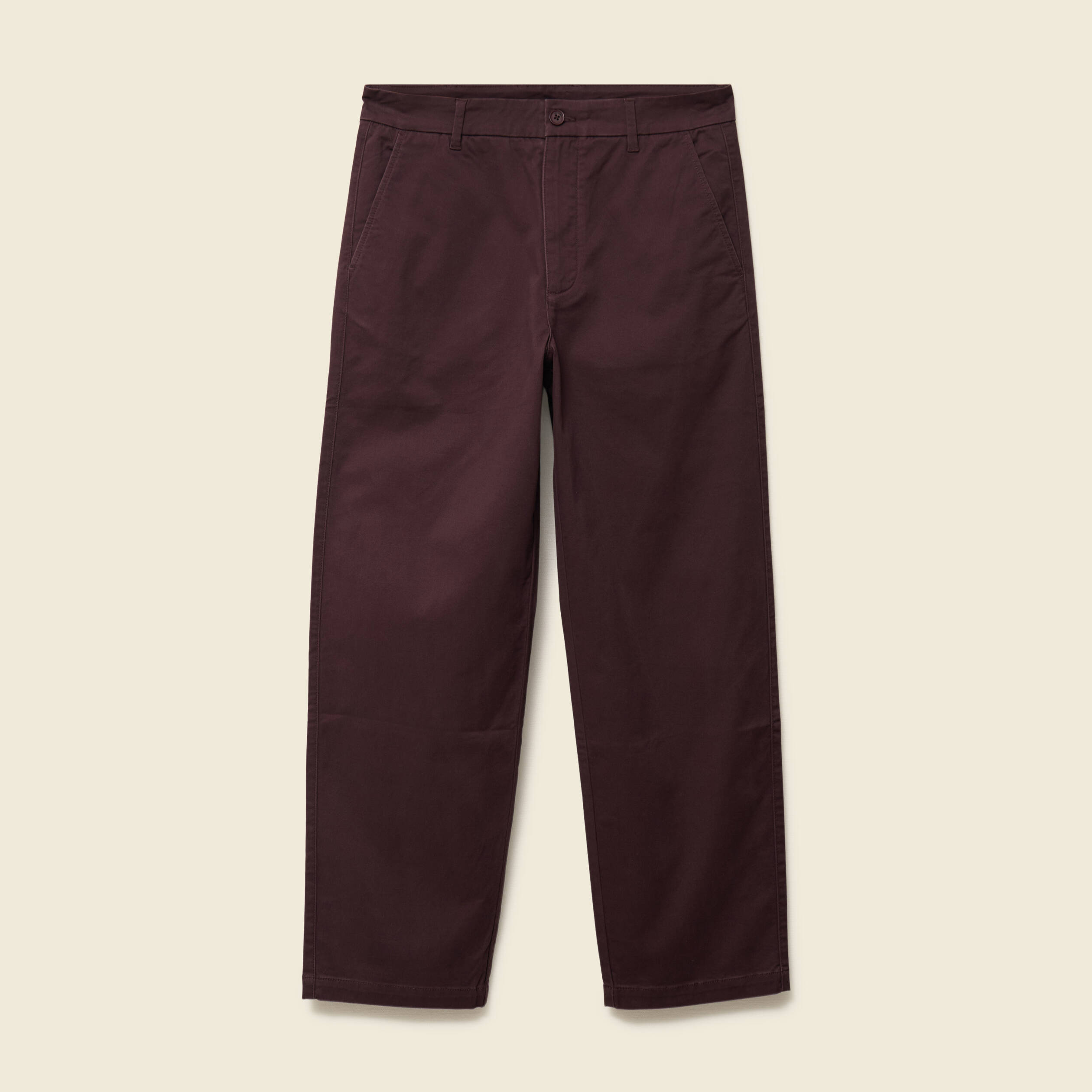 Pantalon marron fonc&eacute; homme