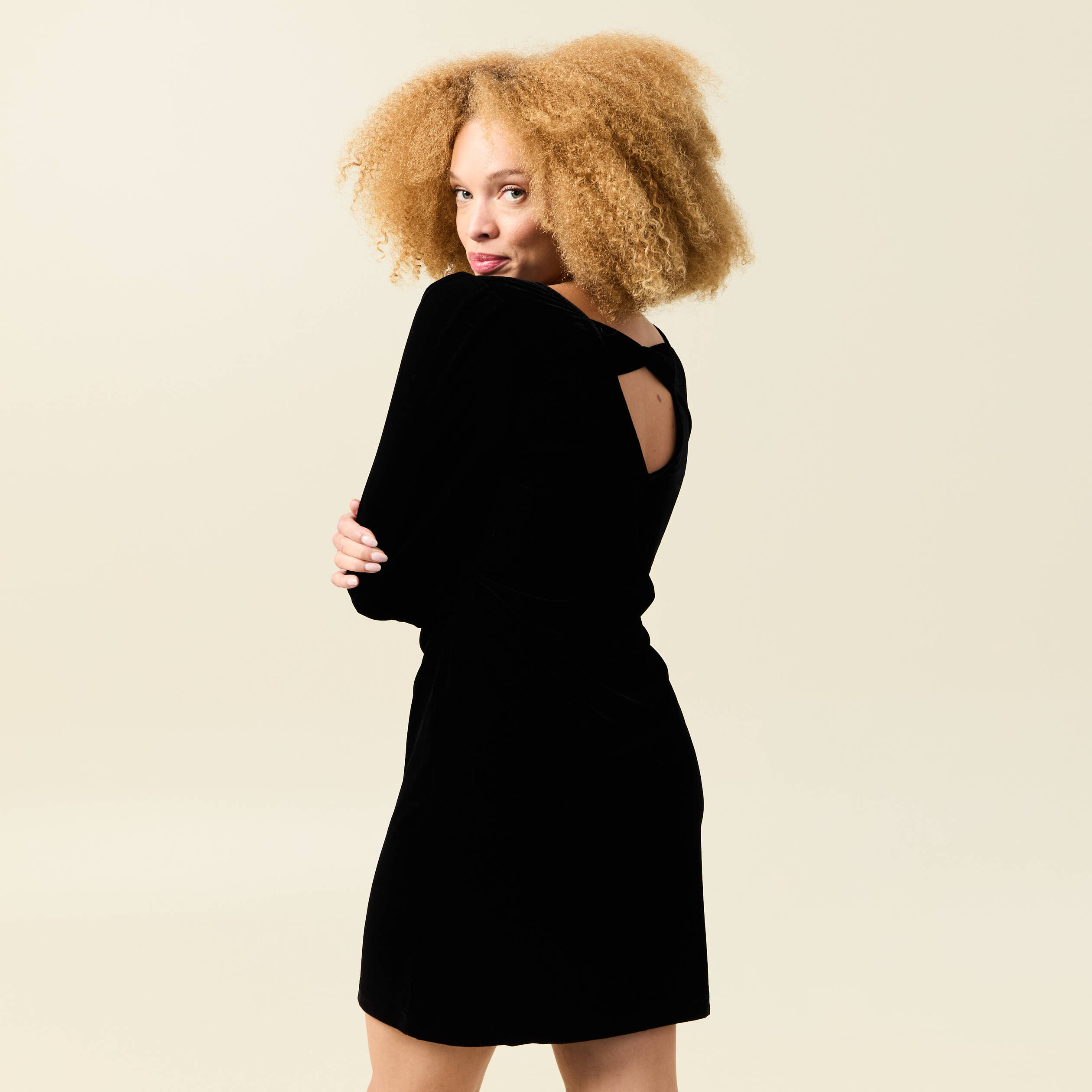 Robe Longue Ann Taylor Vintage Velours Noir Taille 6 - Sans Manches, Occasion Très Bon état