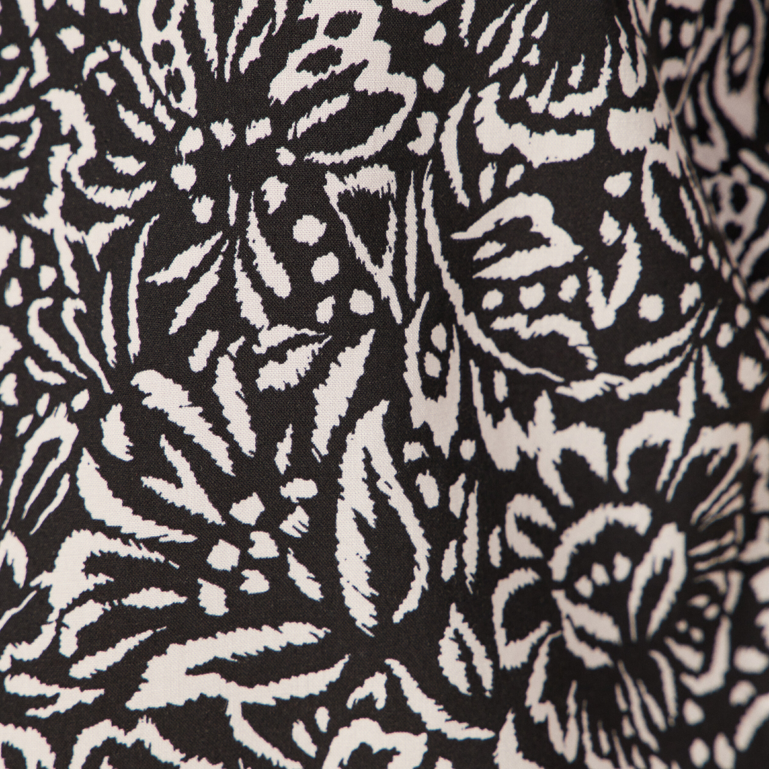 Chemise manches courtes noir femme
