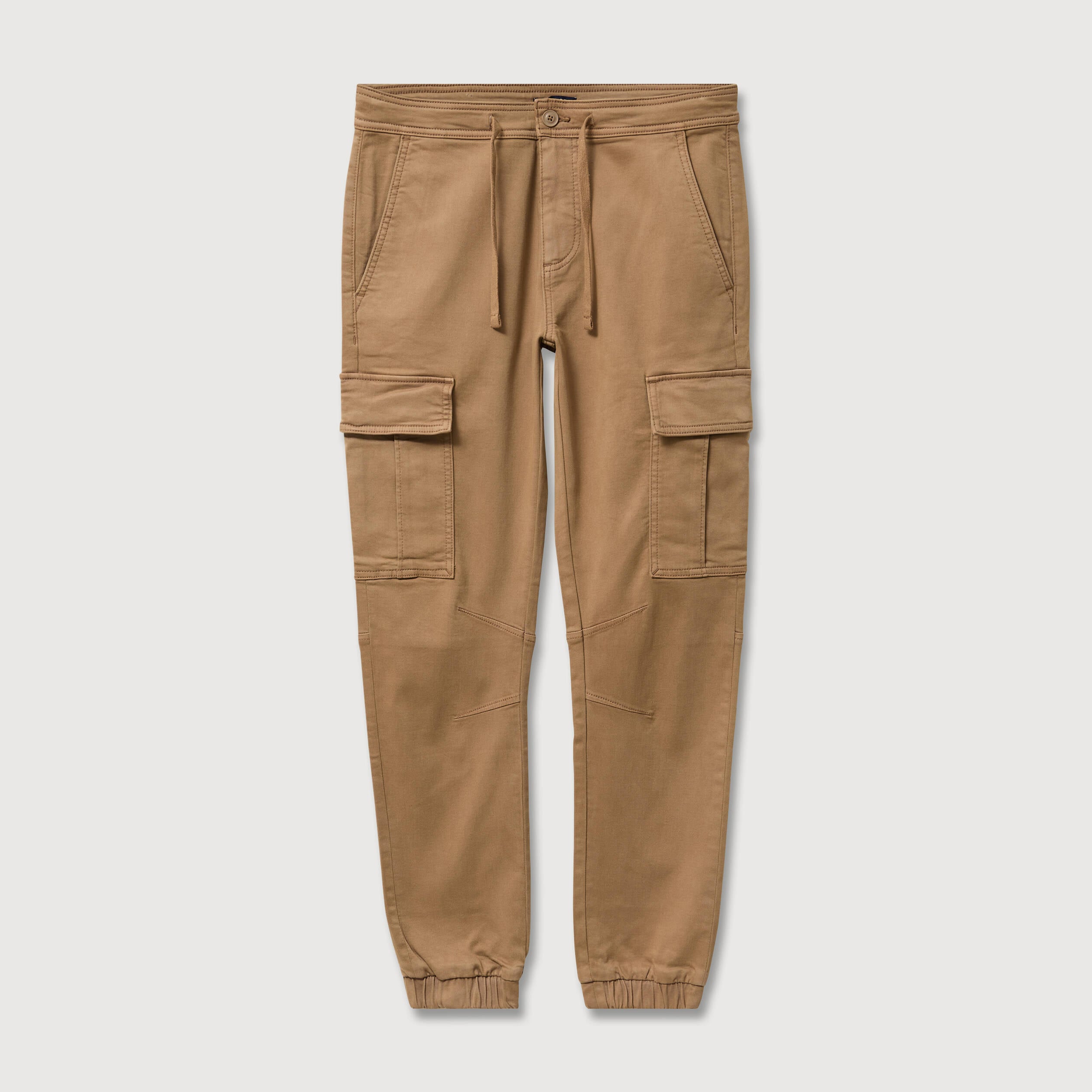 Pantalon battle bas resserr&eacute; vert kaki homme