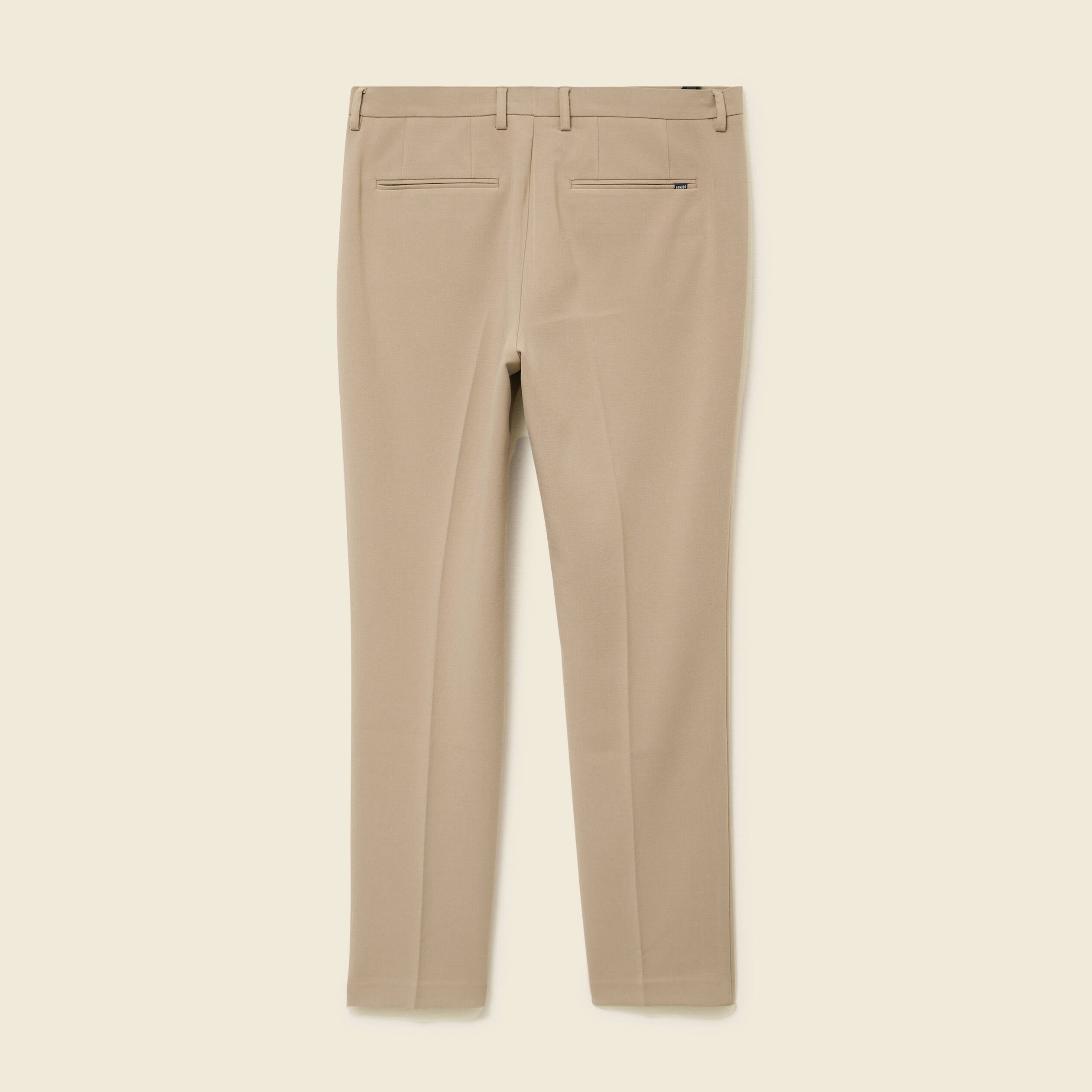 Pantalon slim cigarette taupe homme
