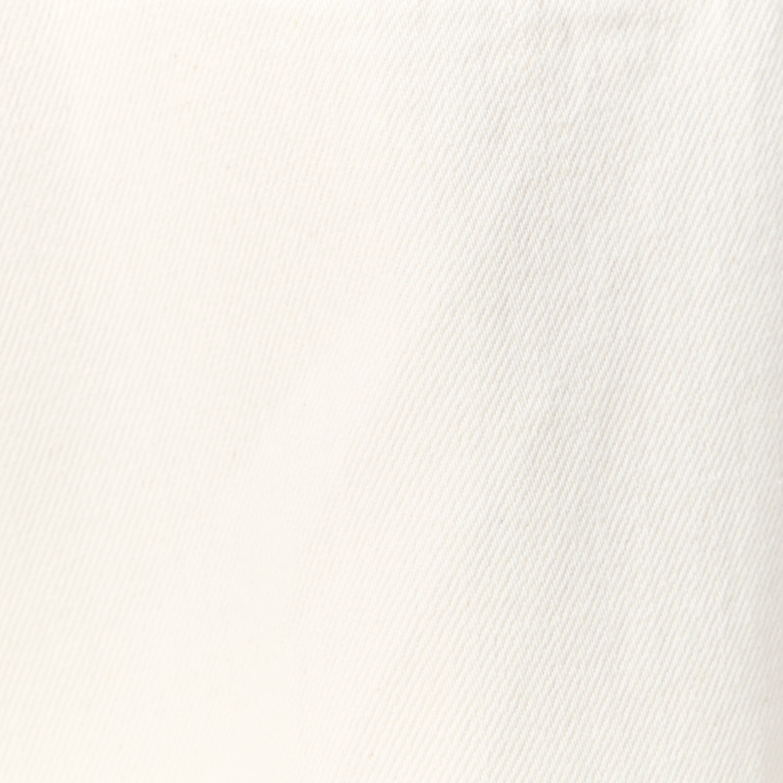 Jupe midi trap&egrave;ze denim blanc femme