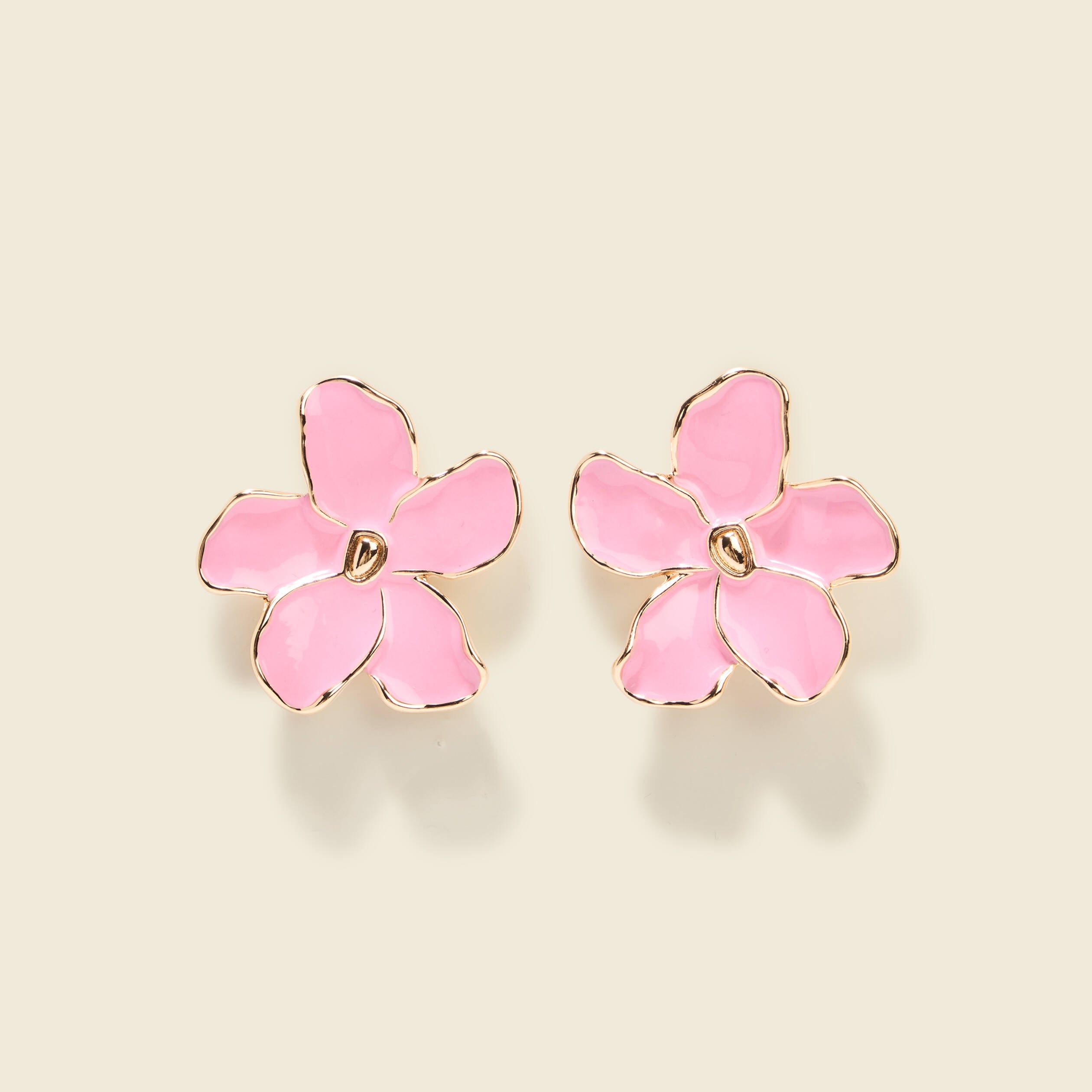 Boucles d'oreilles rose clair femme