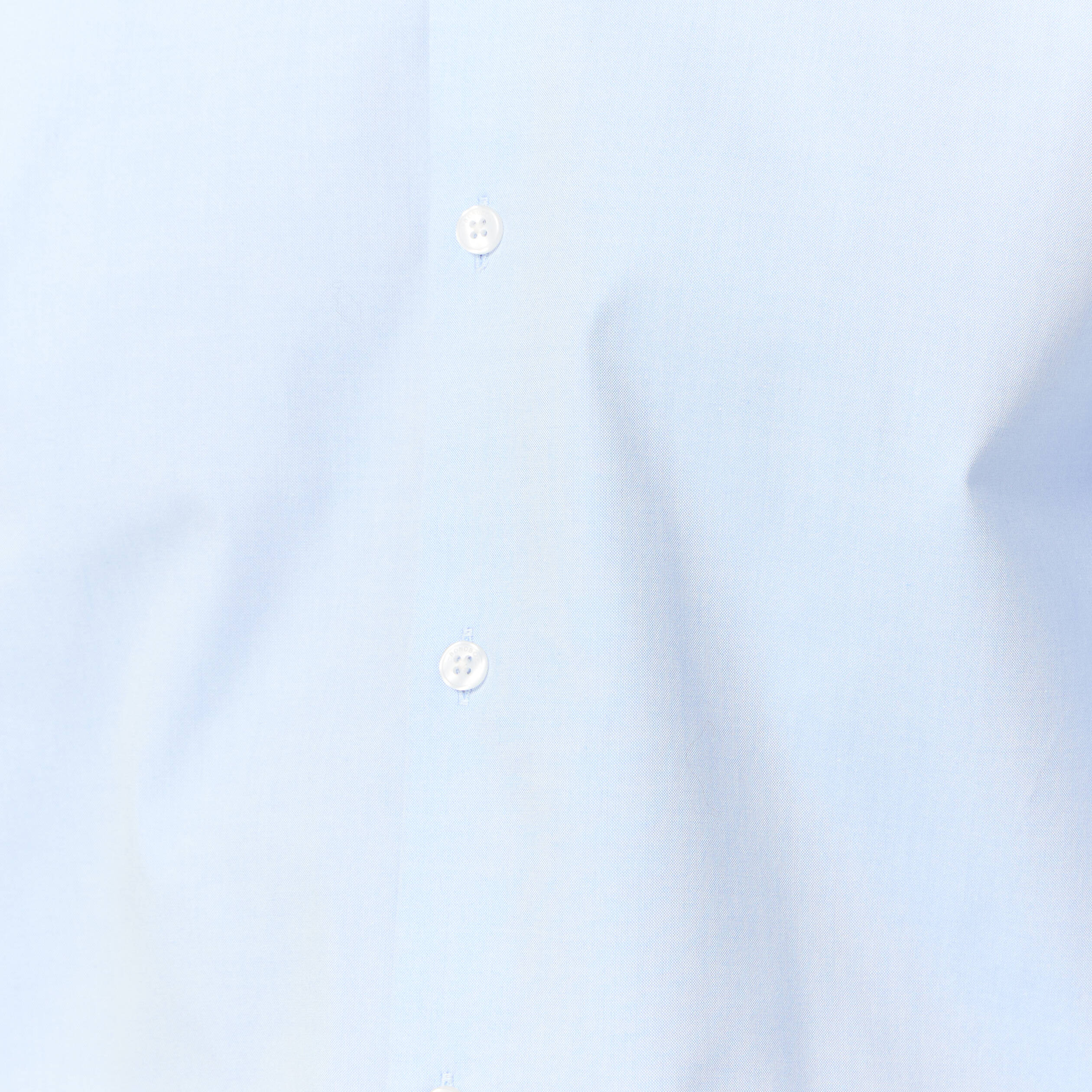 Chemise manches longues bleu ciel homme