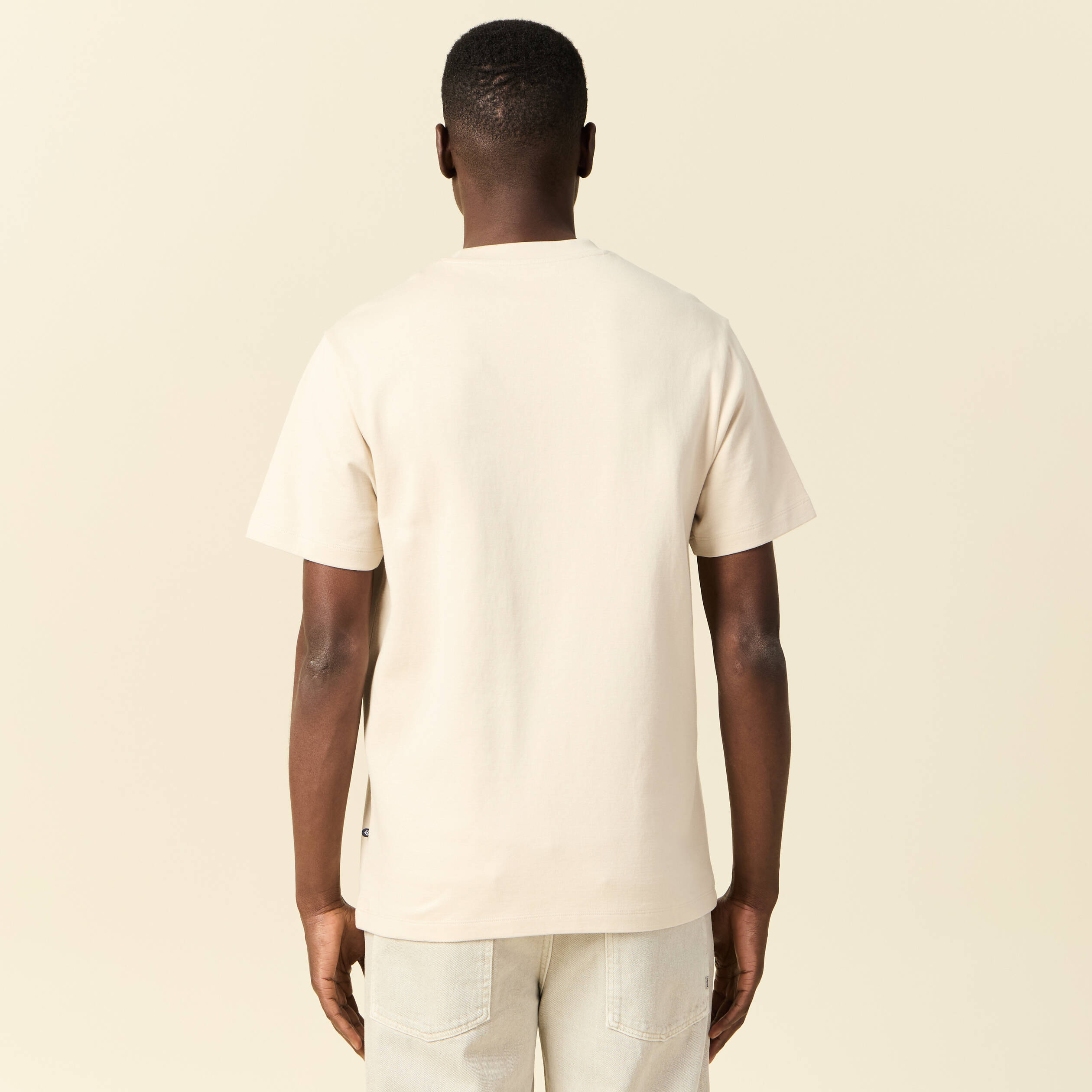t shirt manches courtes sable homme T-shirt manches courtes sable homme