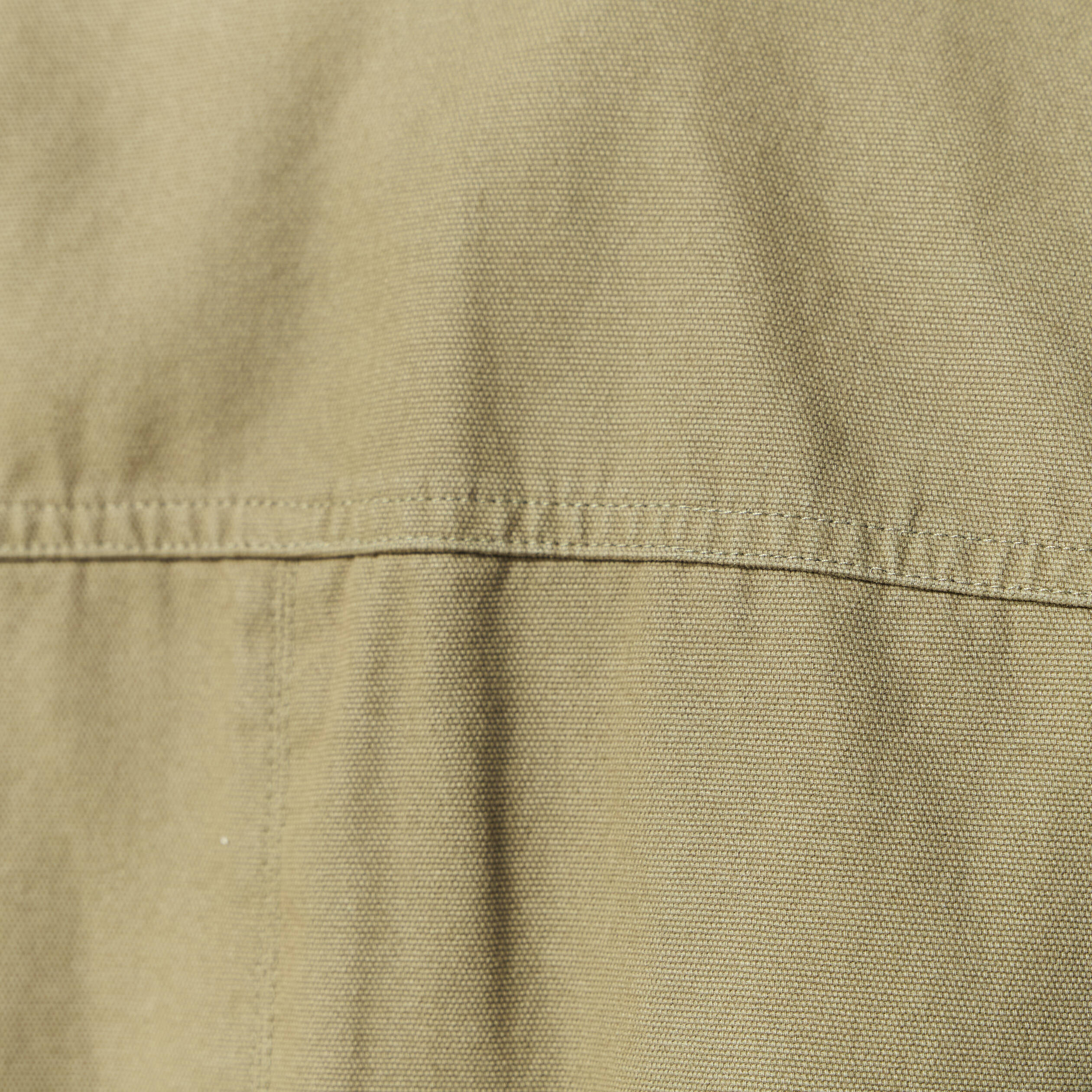 Surchemise oversize vert kaki femme