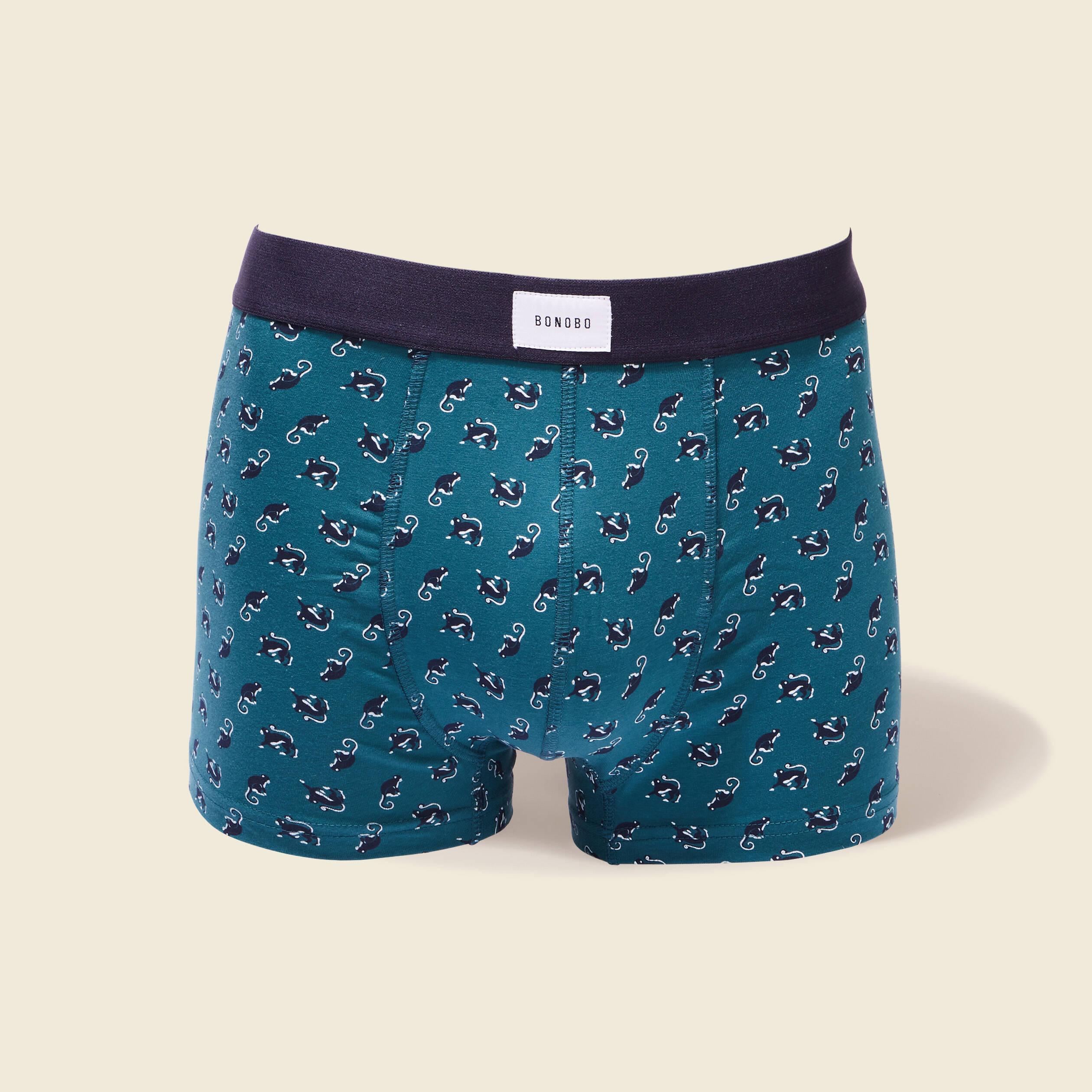 Lot 2 boxers vert foncé homme