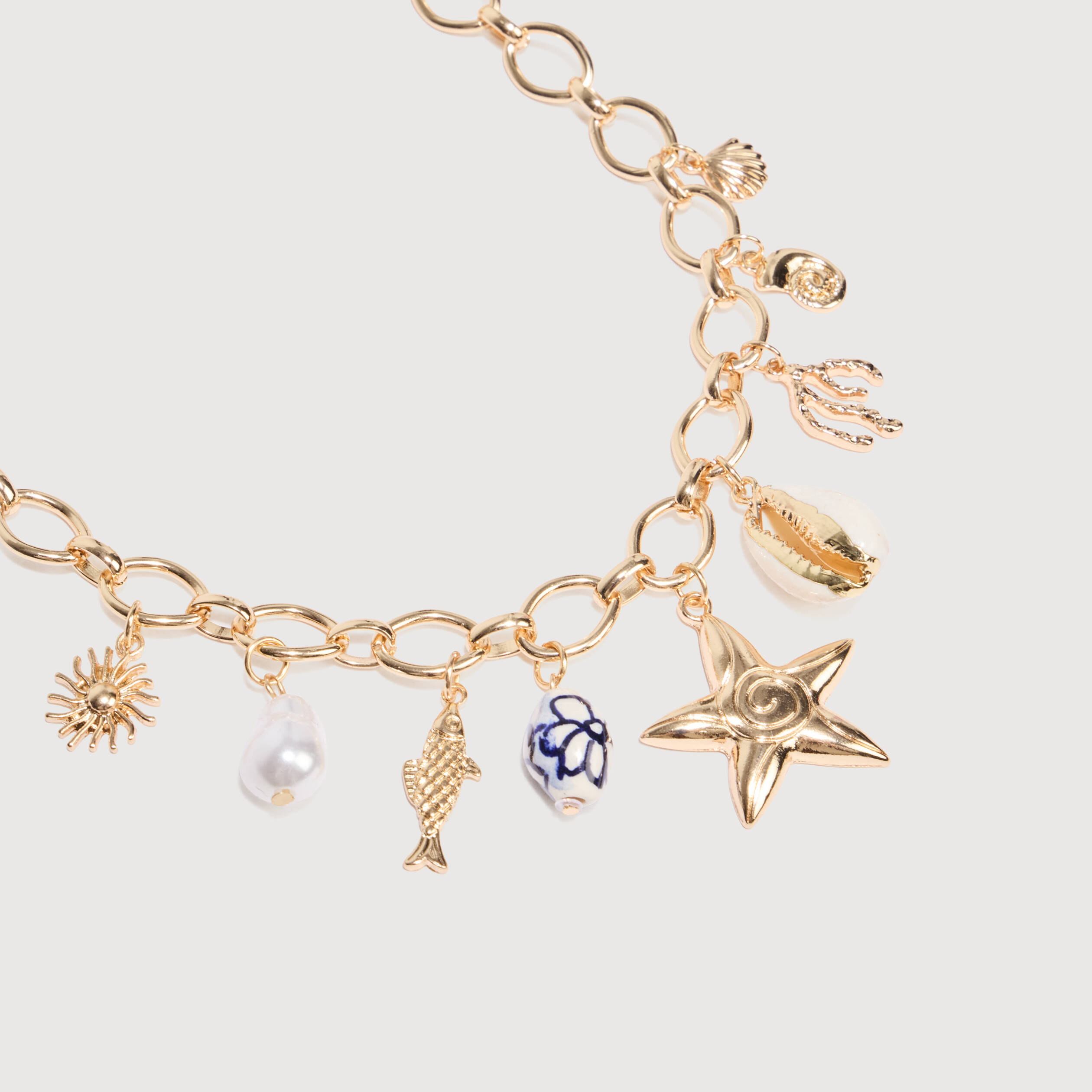 Collier couleur or femme